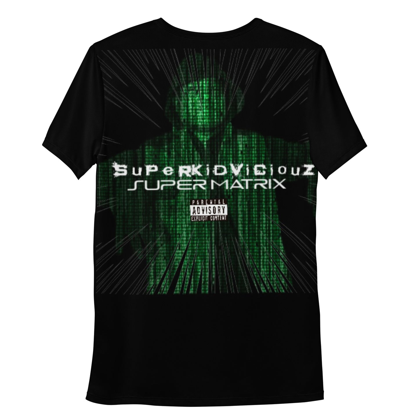 SUPER MATRIX All-Over Print Men's Athletic T-shirt