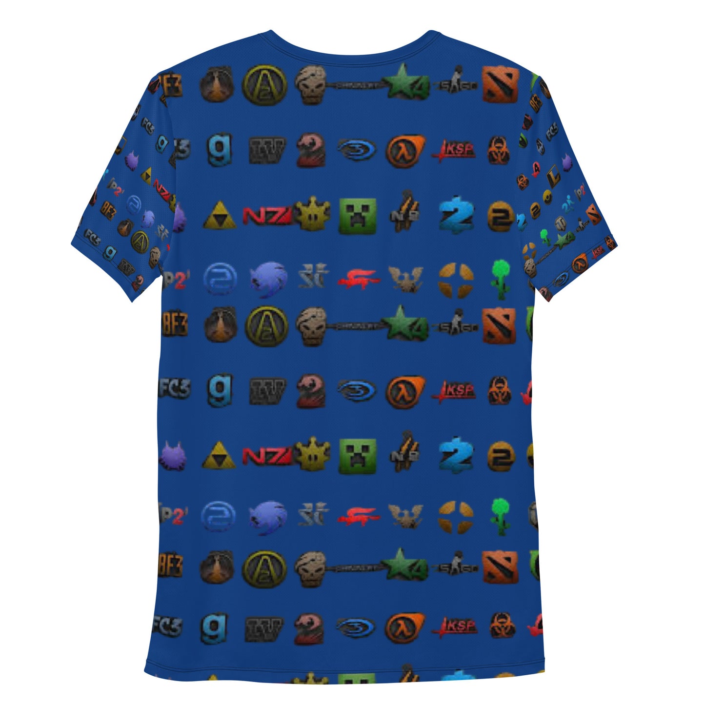 super gamer All-Over Print Men's Athletic T-shirt
