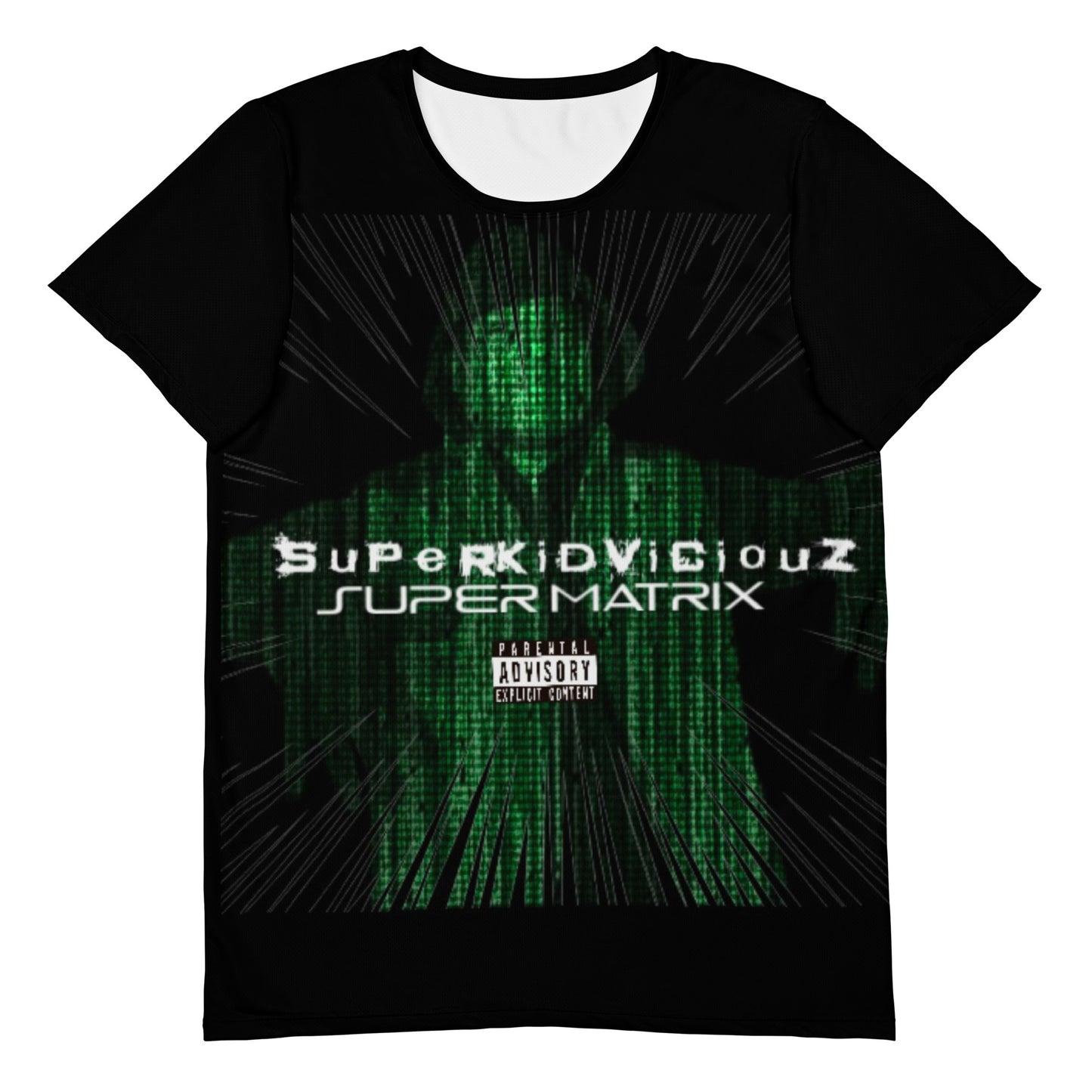 SUPER MATRIX All-Over Print Men's Athletic T-shirt