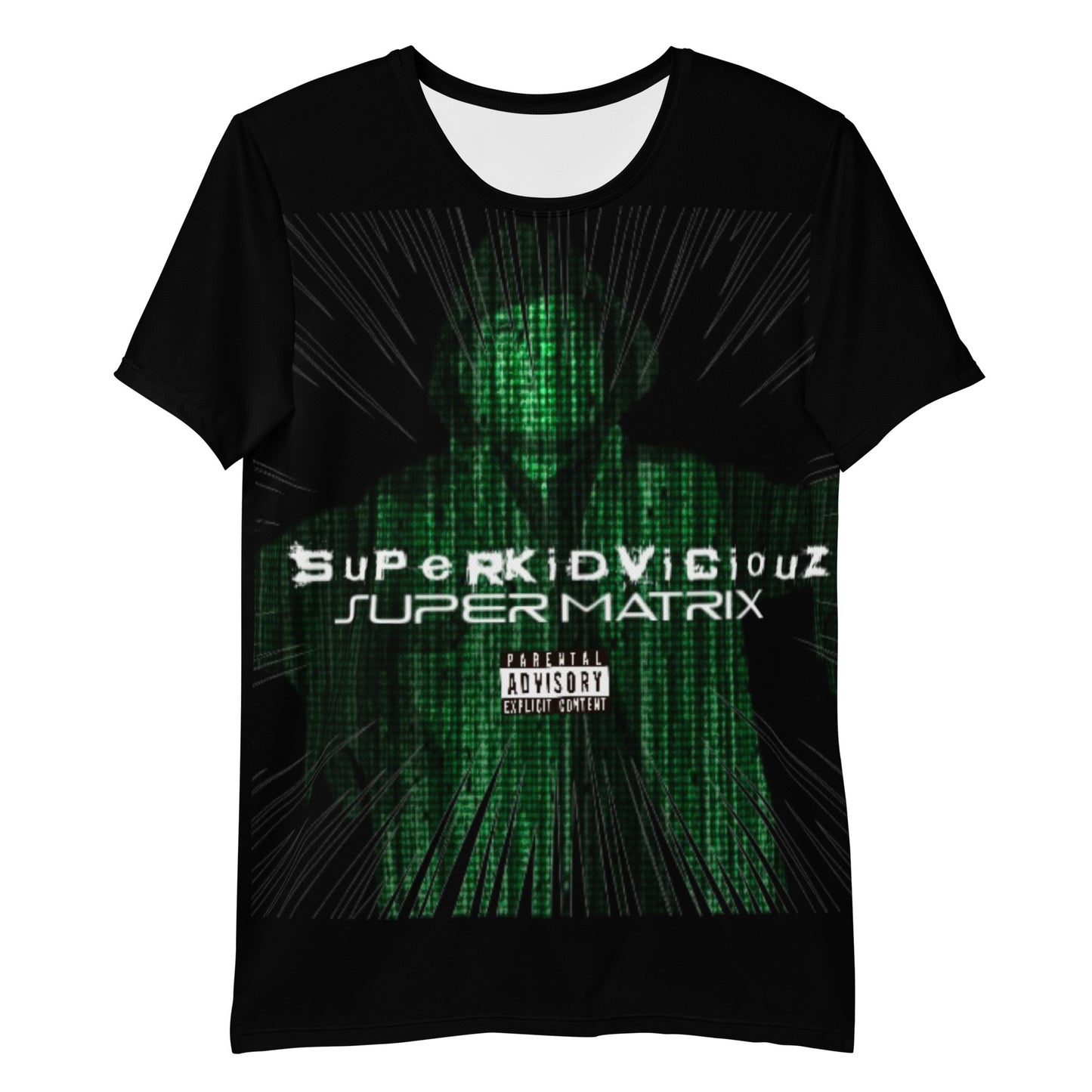 SUPER MATRIX All-Over Print Men's Athletic T-shirt