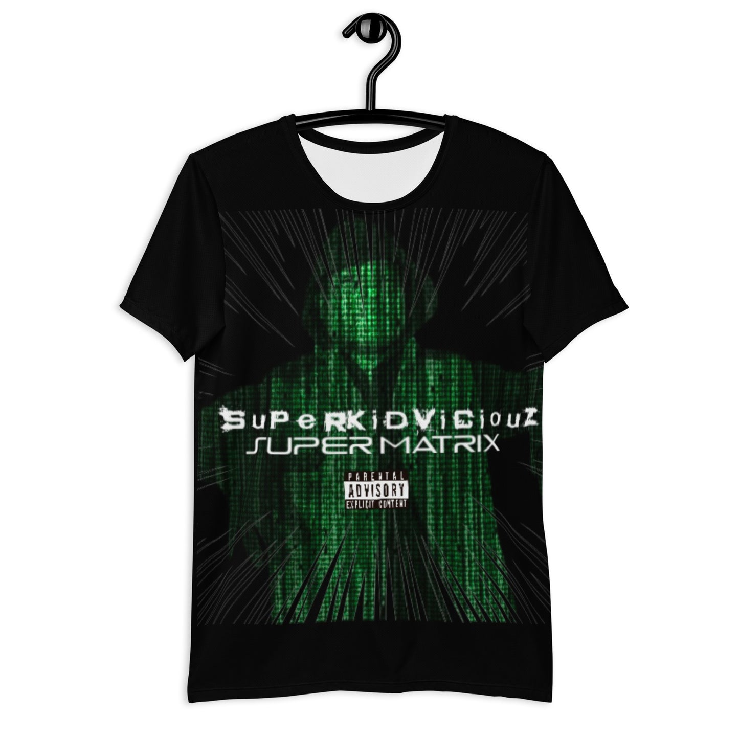 SUPER MATRIX All-Over Print Men's Athletic T-shirt