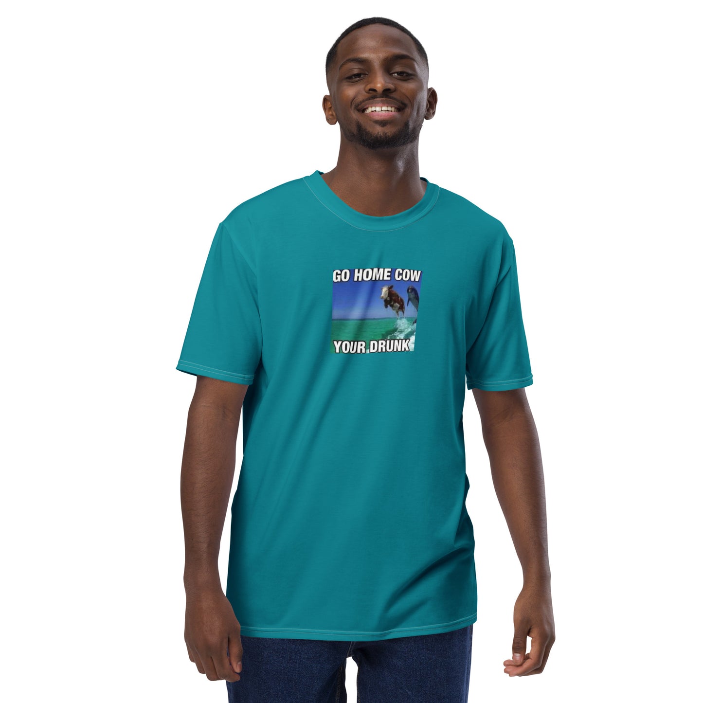 SupER DRUnk cow Men's t-shirt