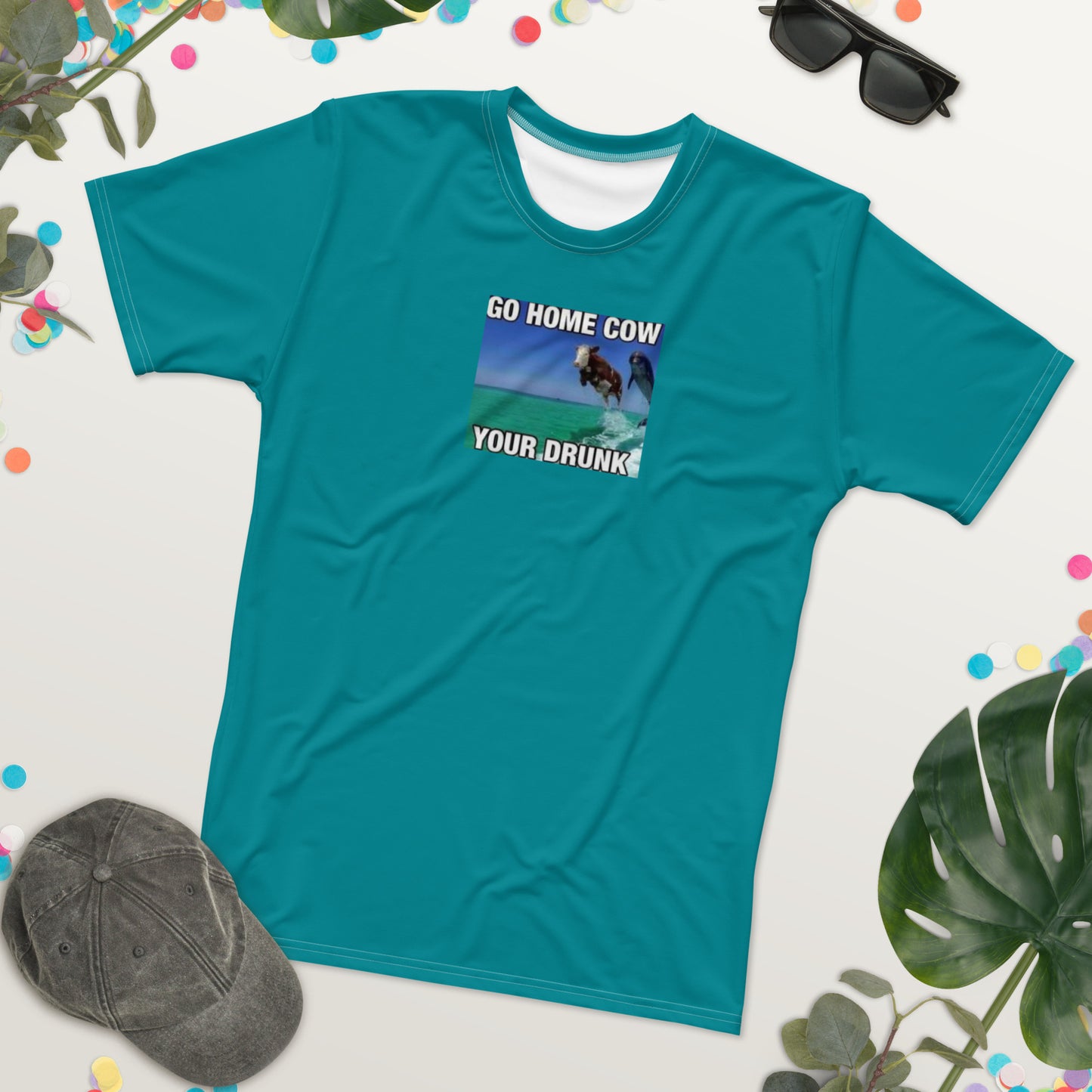 SupER DRUnk cow Men's t-shirt