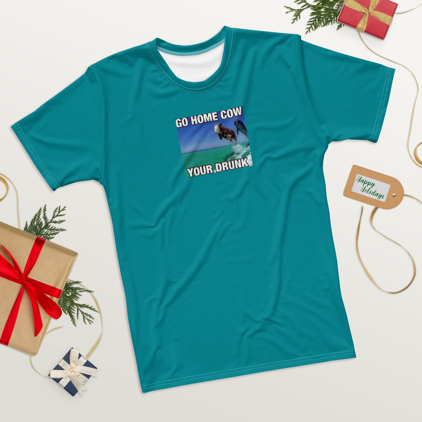 SupER DRUnk cow Men's t-shirt