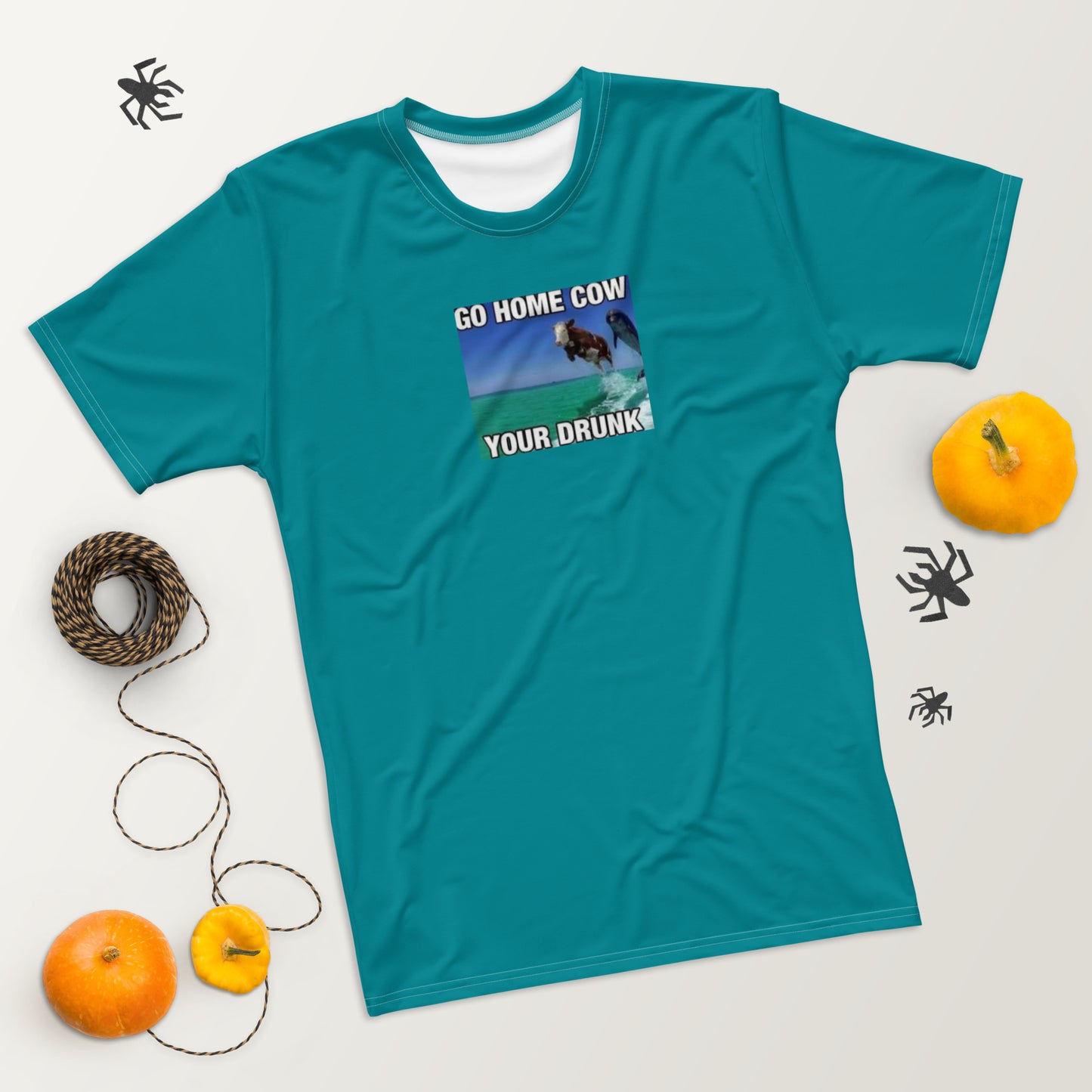 SupER DRUnk cow Men's t-shirt