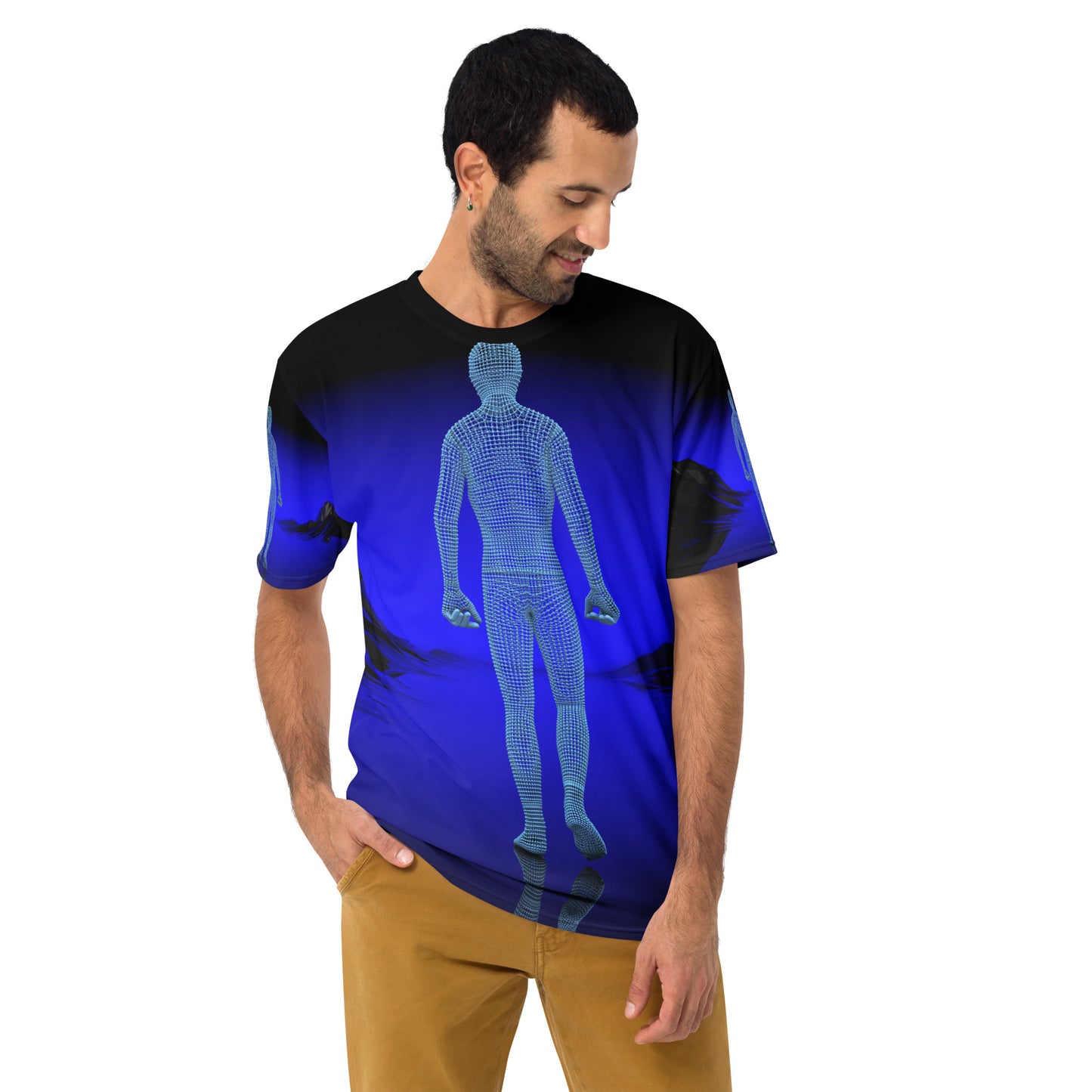 supa blue Men's t-shirt