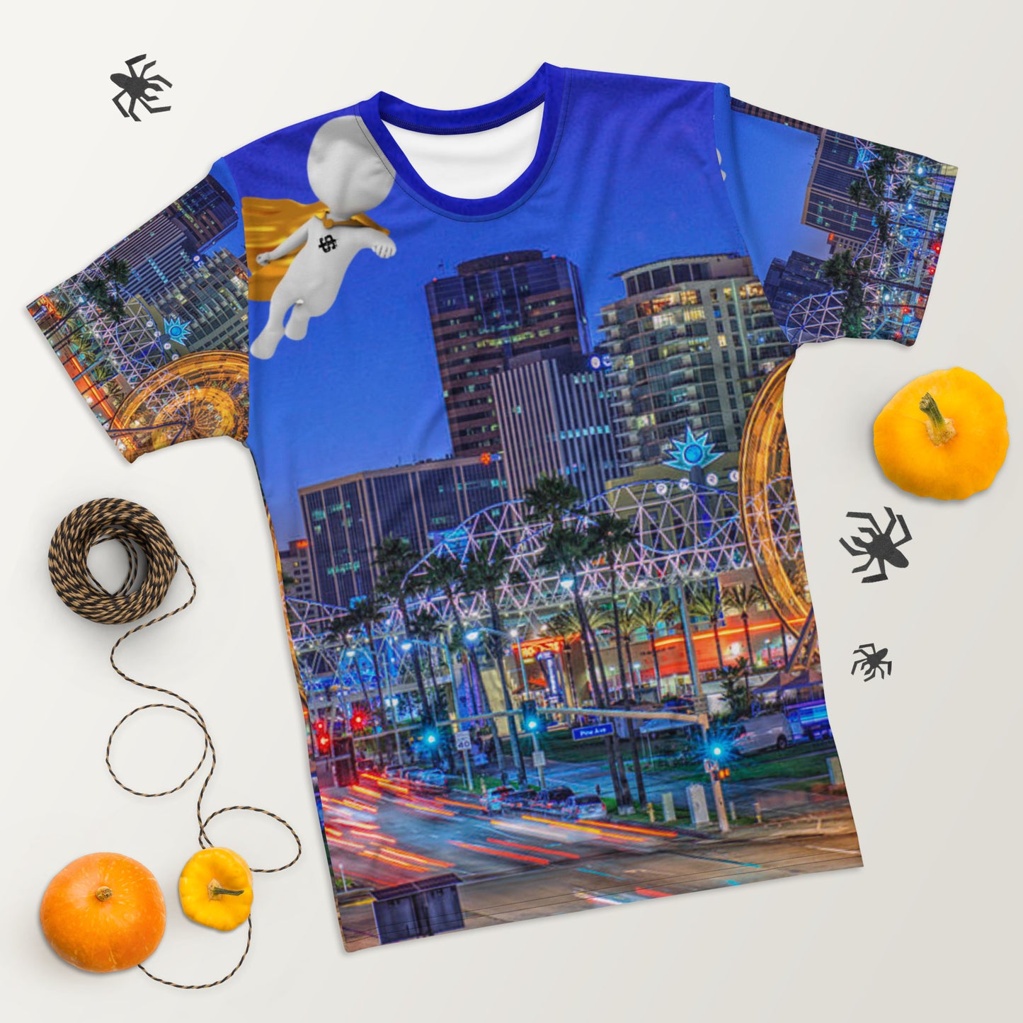 down town lbc supa Men's t-shirt