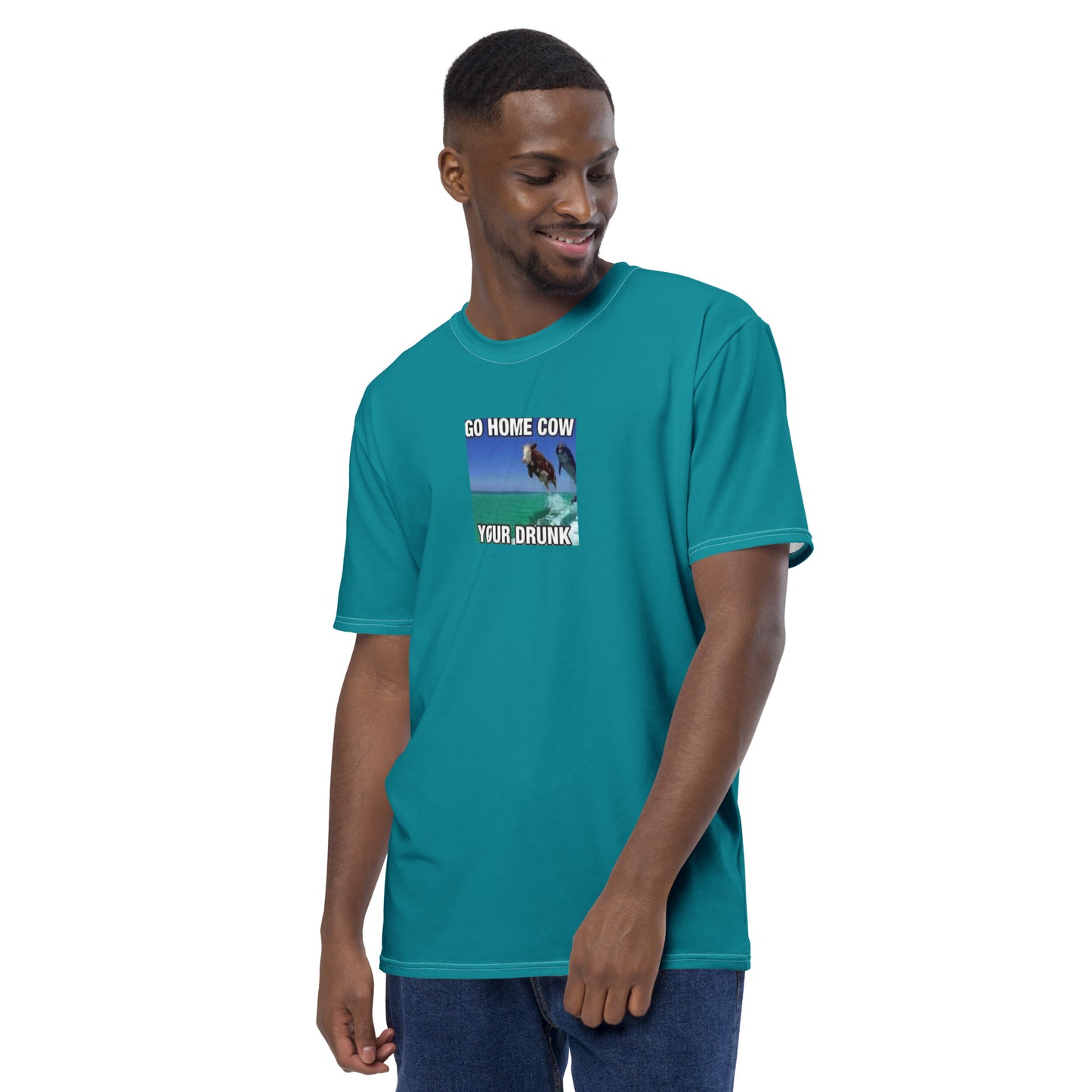 SupER DRUnk cow Men's t-shirt