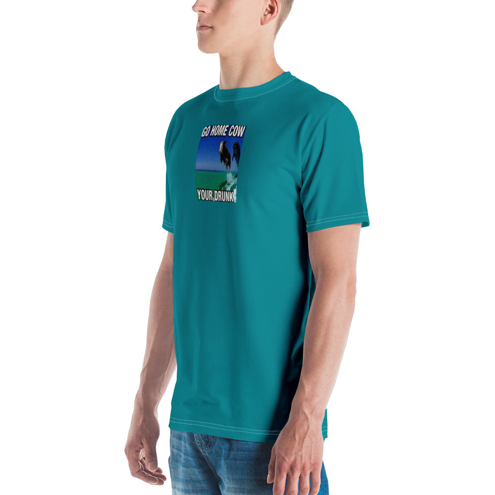 SupER DRUnk cow Men's t-shirt