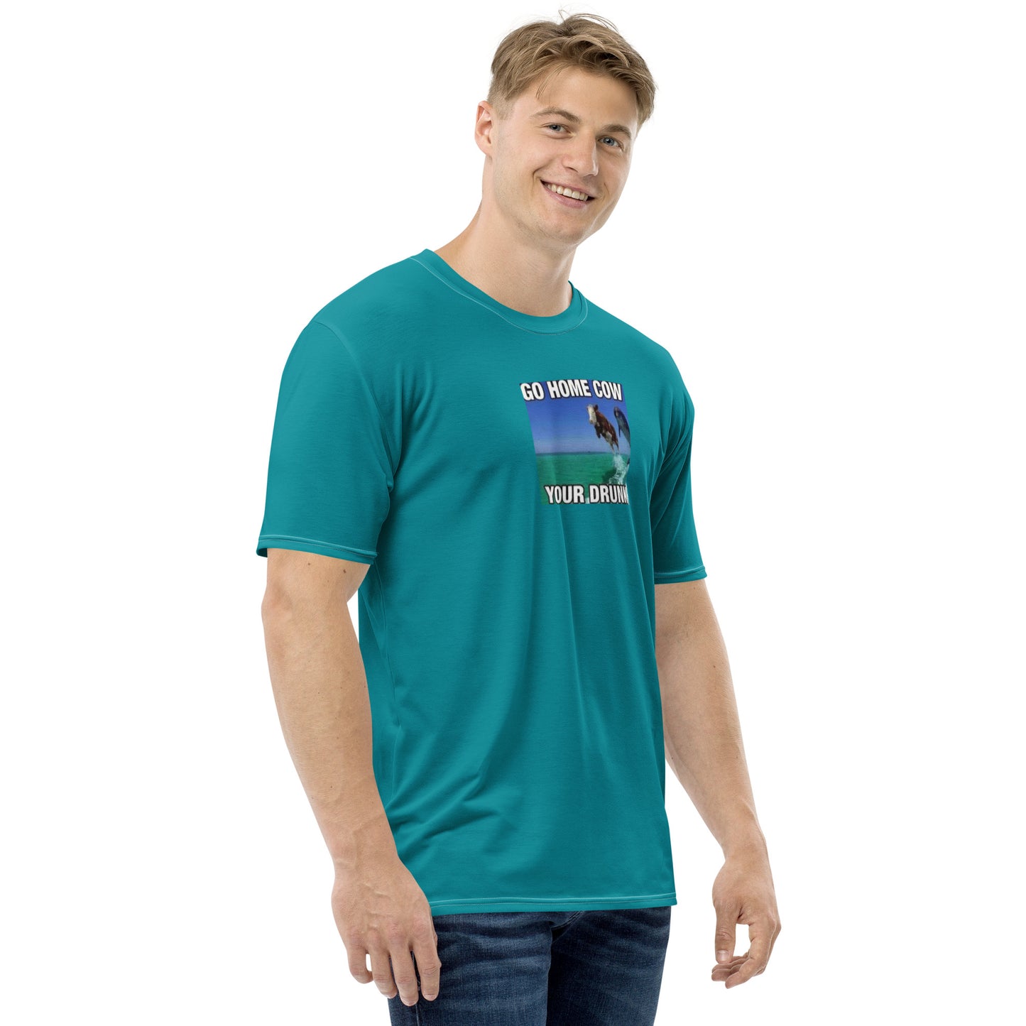 SupER DRUnk cow Men's t-shirt