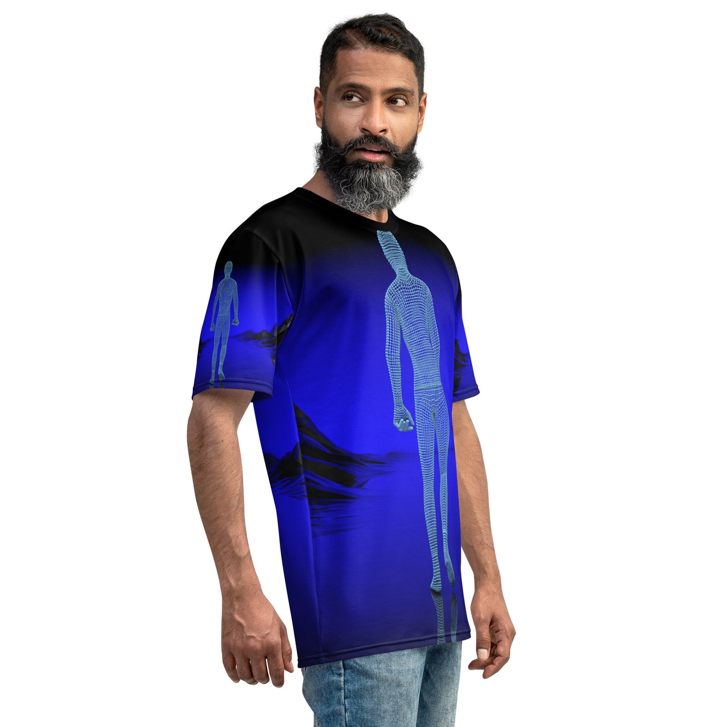 supa blue Men's t-shirt