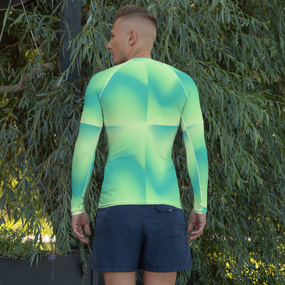 SuPerKIdviouZ neon Green Men's Rash Guard