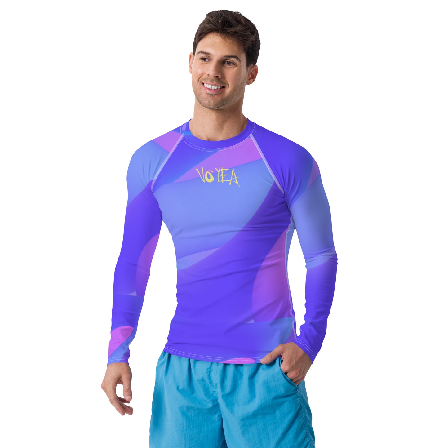 SuPeR NEON Men's Rash Guard