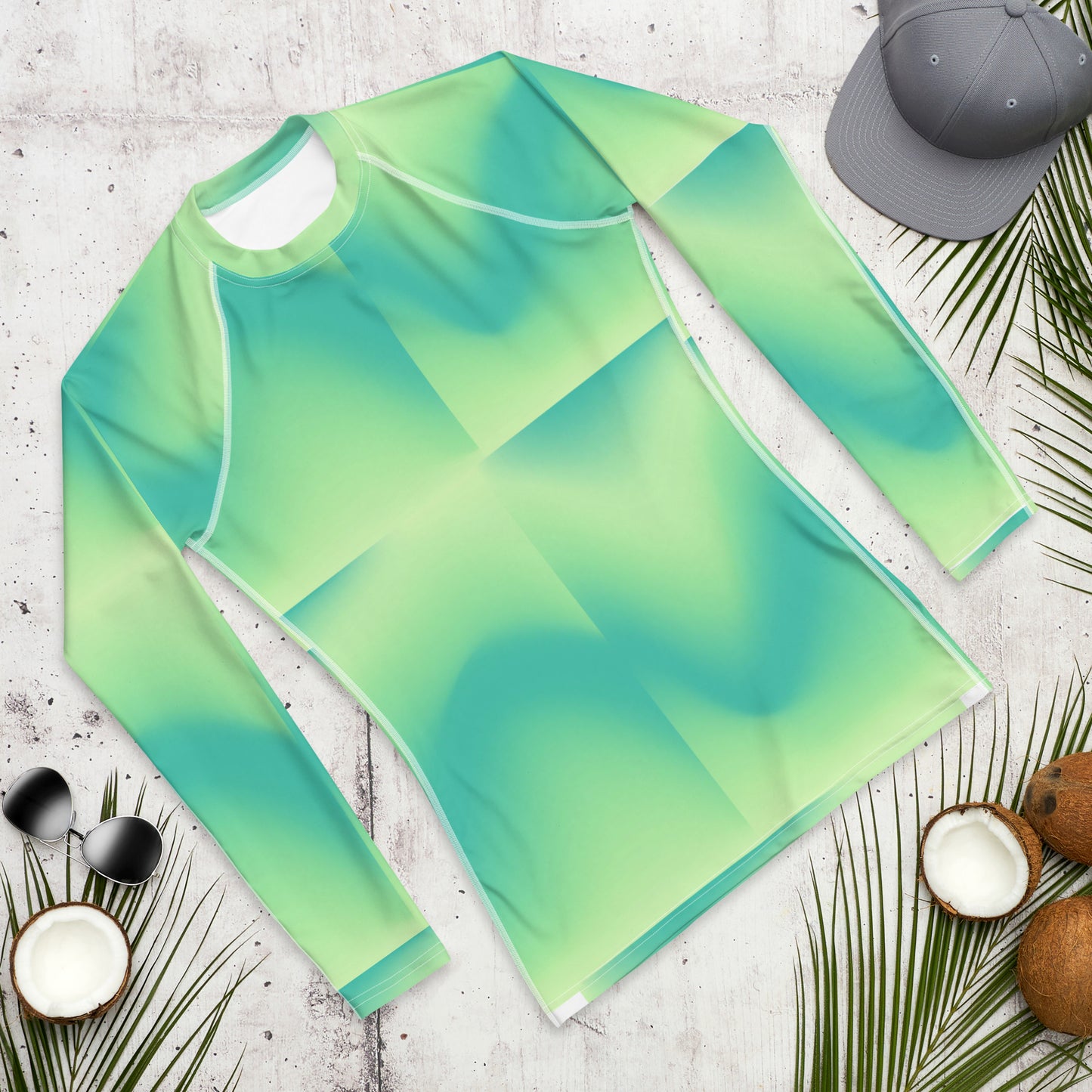 SuPerKIdviouZ neon Green Men's Rash Guard