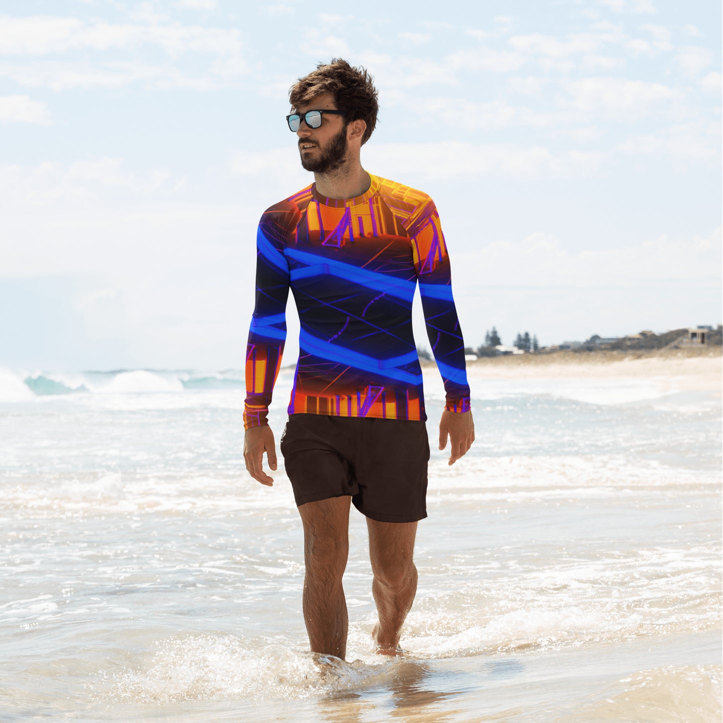 SuPeRKiDViCiouZ neON workout Men's Rash Guard
