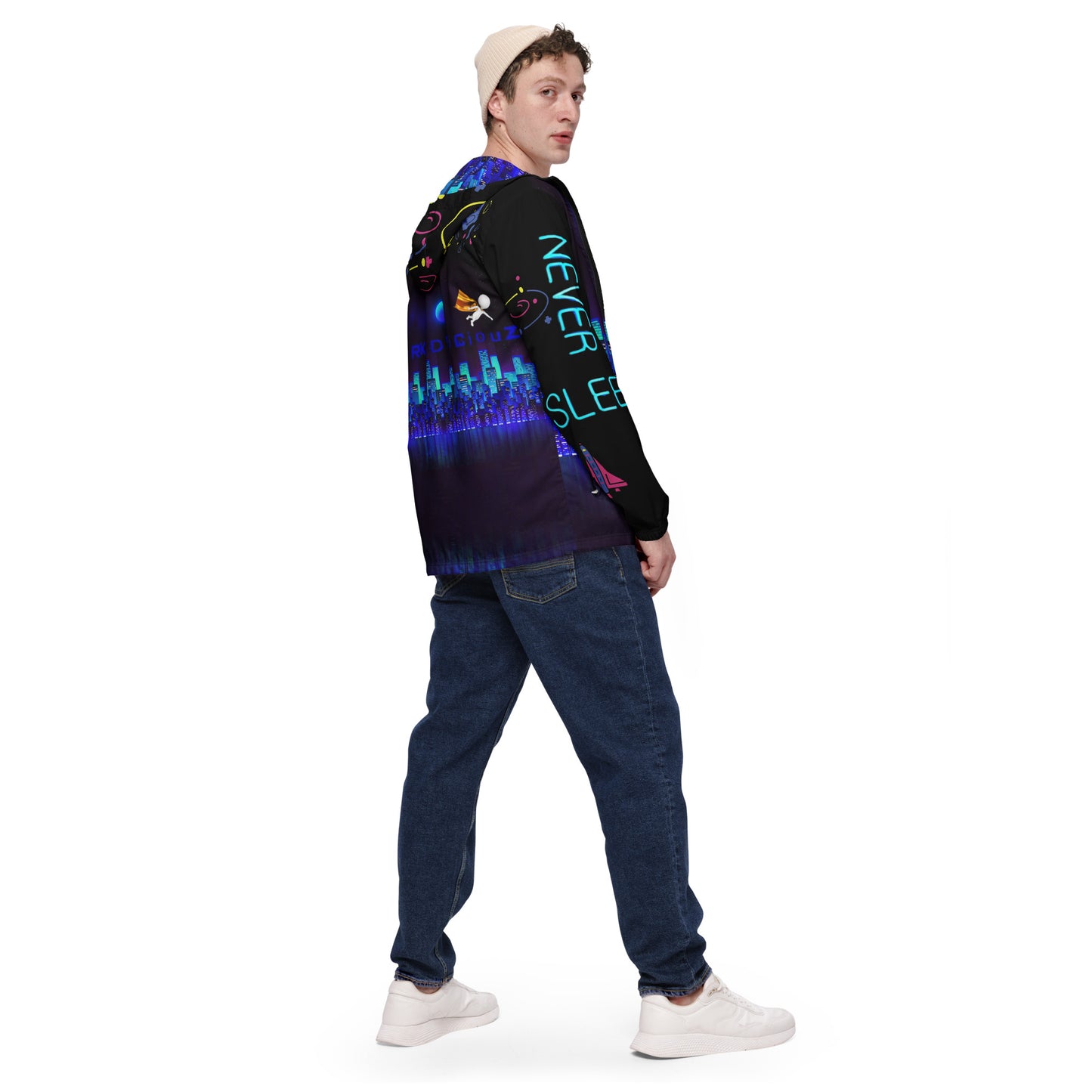 super space Men’s windbreaker