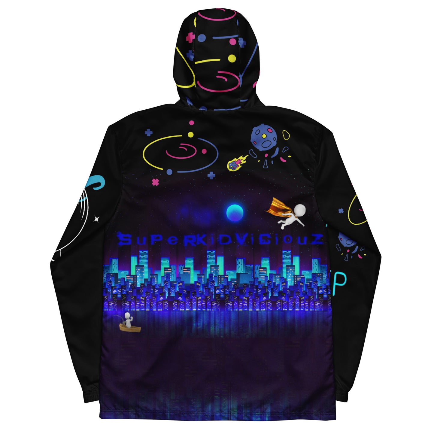 super space Men’s windbreaker