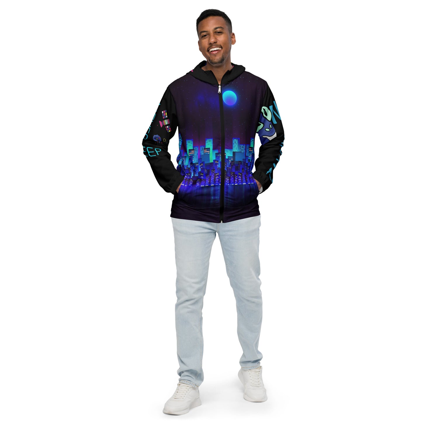 super space Men’s windbreaker