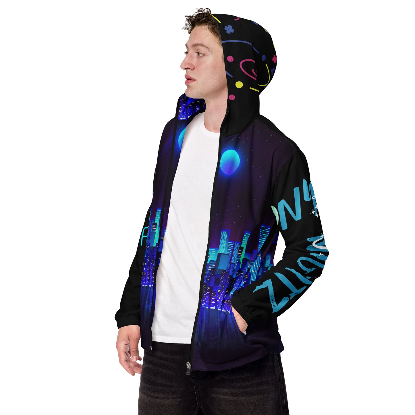 super space Men’s windbreaker
