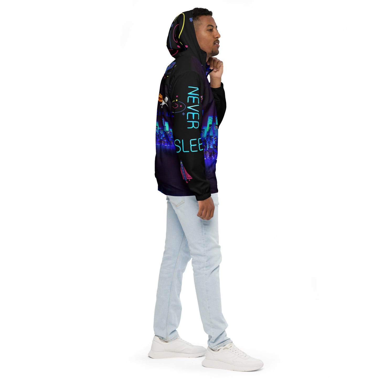 super space Men’s windbreaker