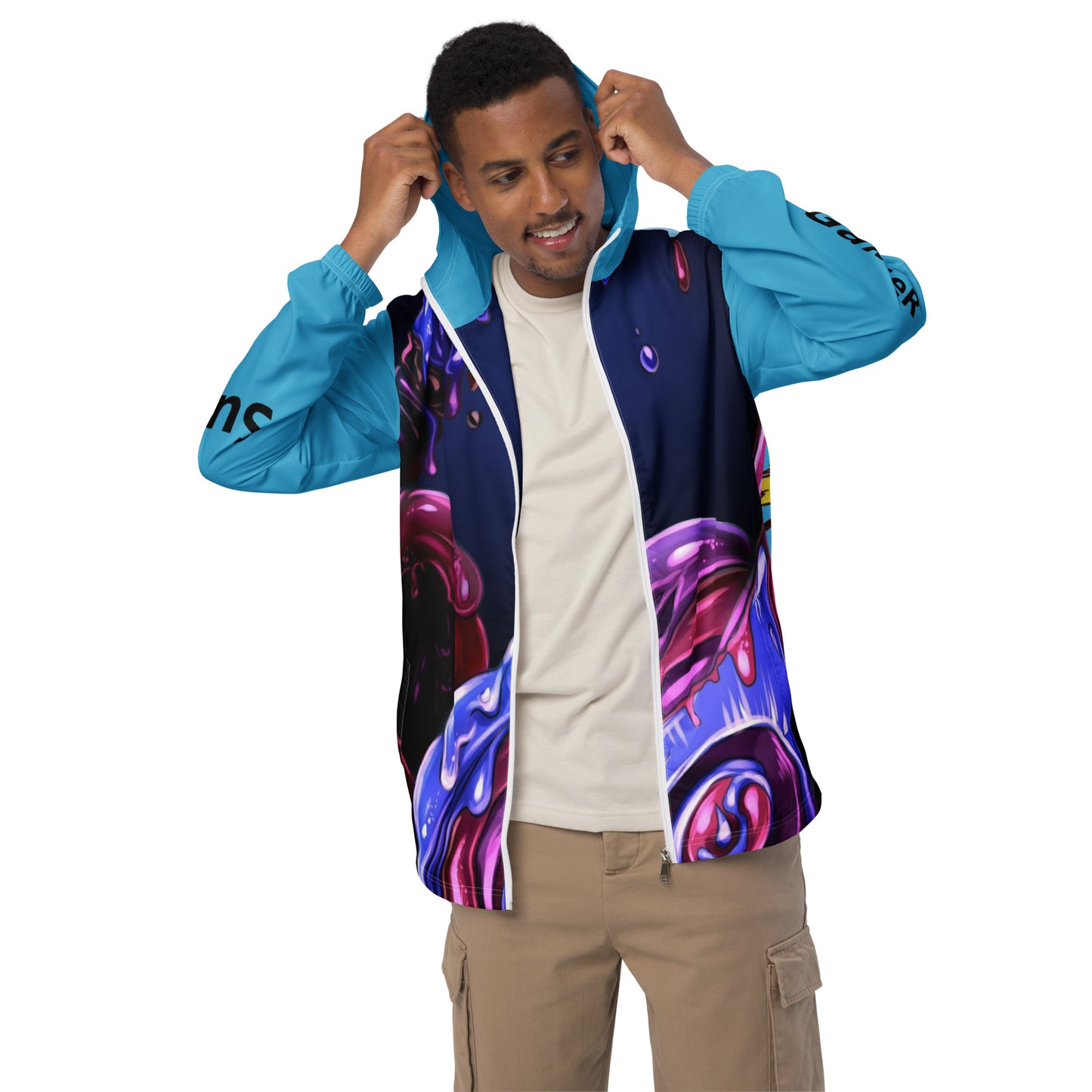 SUPER 4 GAMER Men’s windbreaker