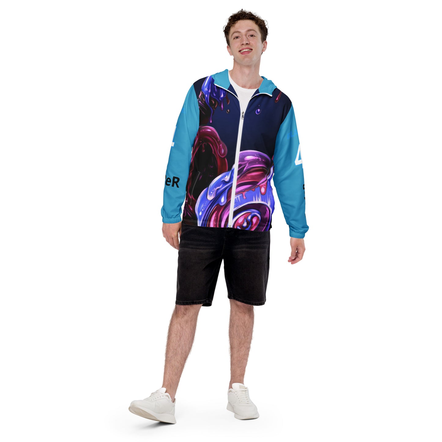 SUPER 4 GAMER Men’s windbreaker