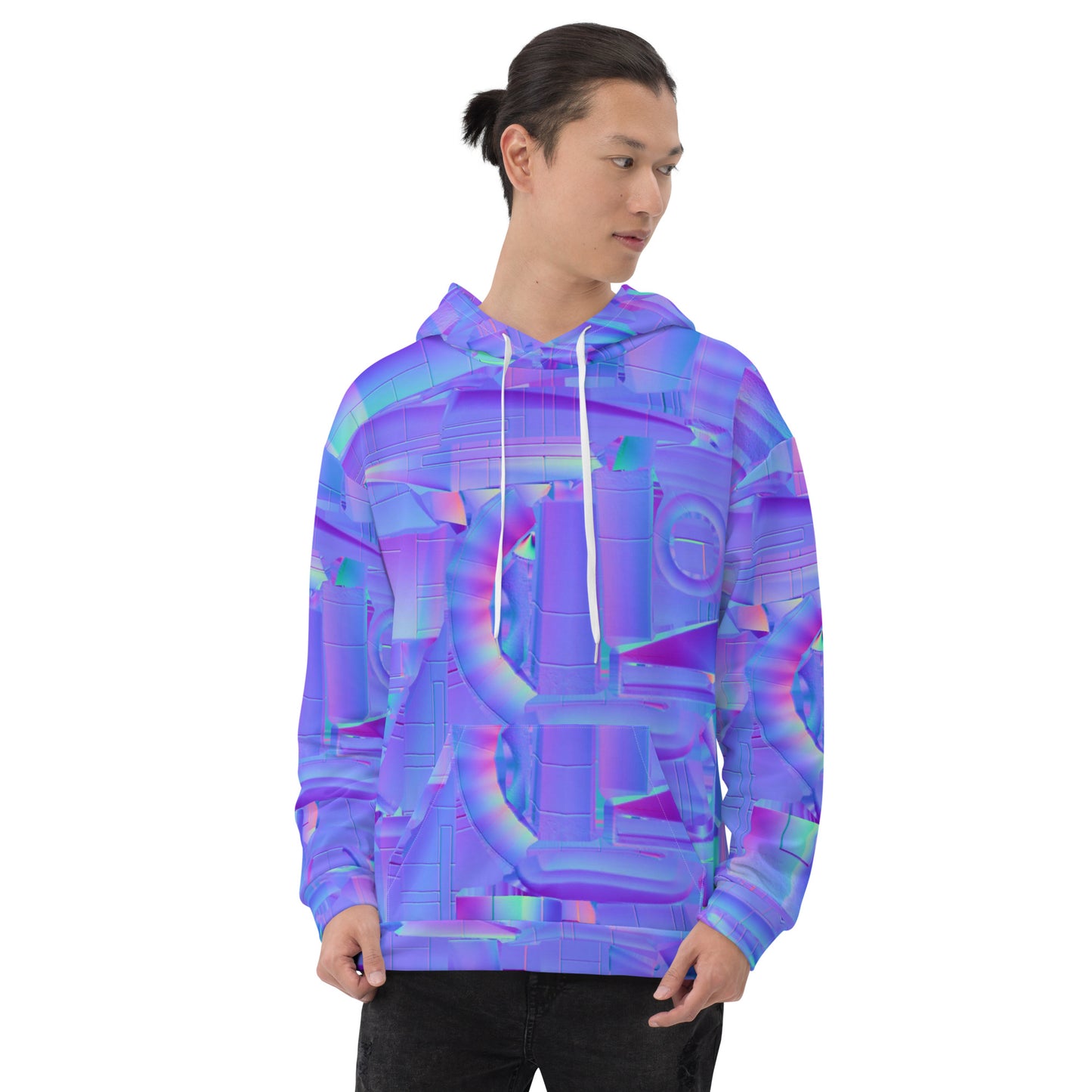 SuPER NEOn PURPLle Unisex Hoodie