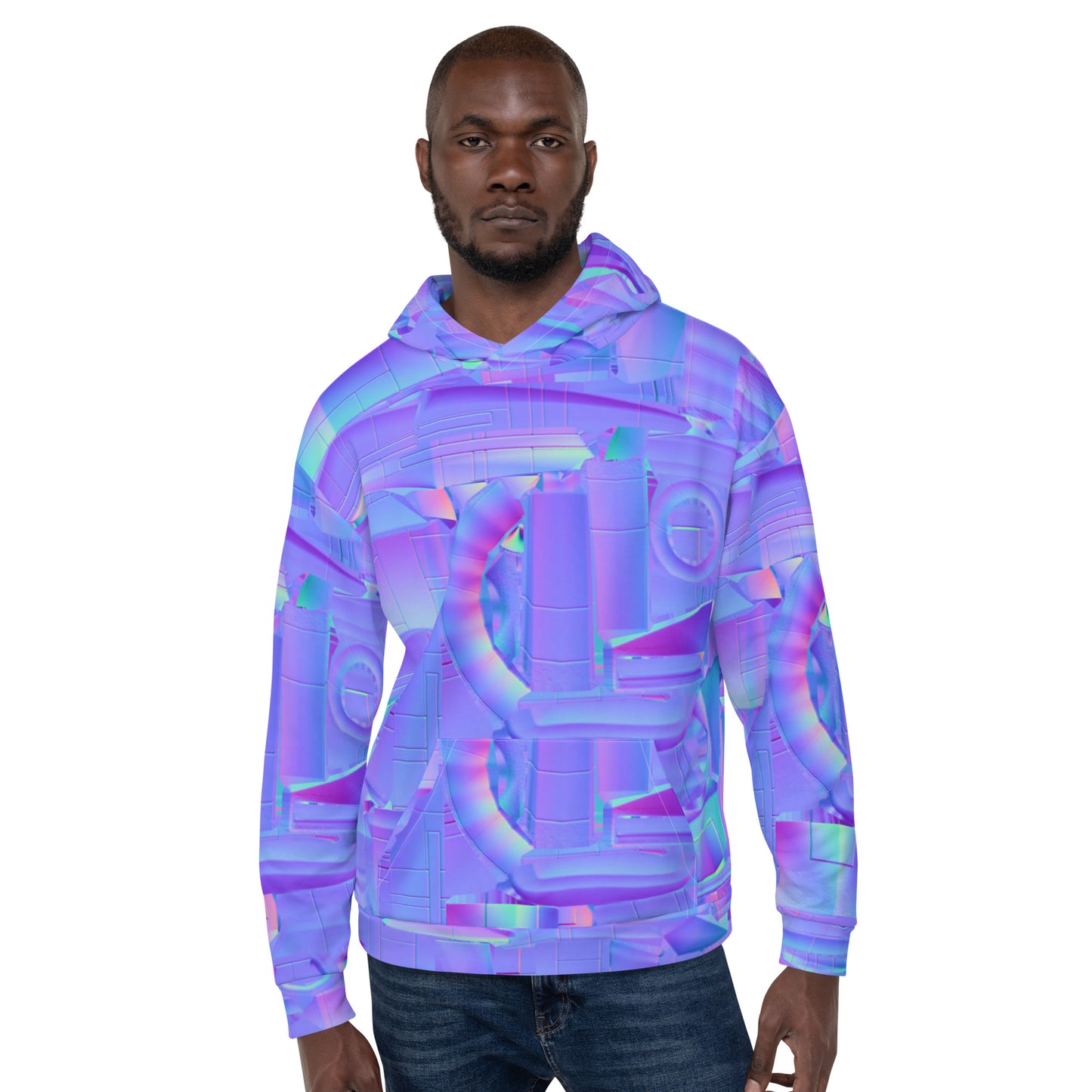 SuPER NEOn PURPLle Unisex Hoodie
