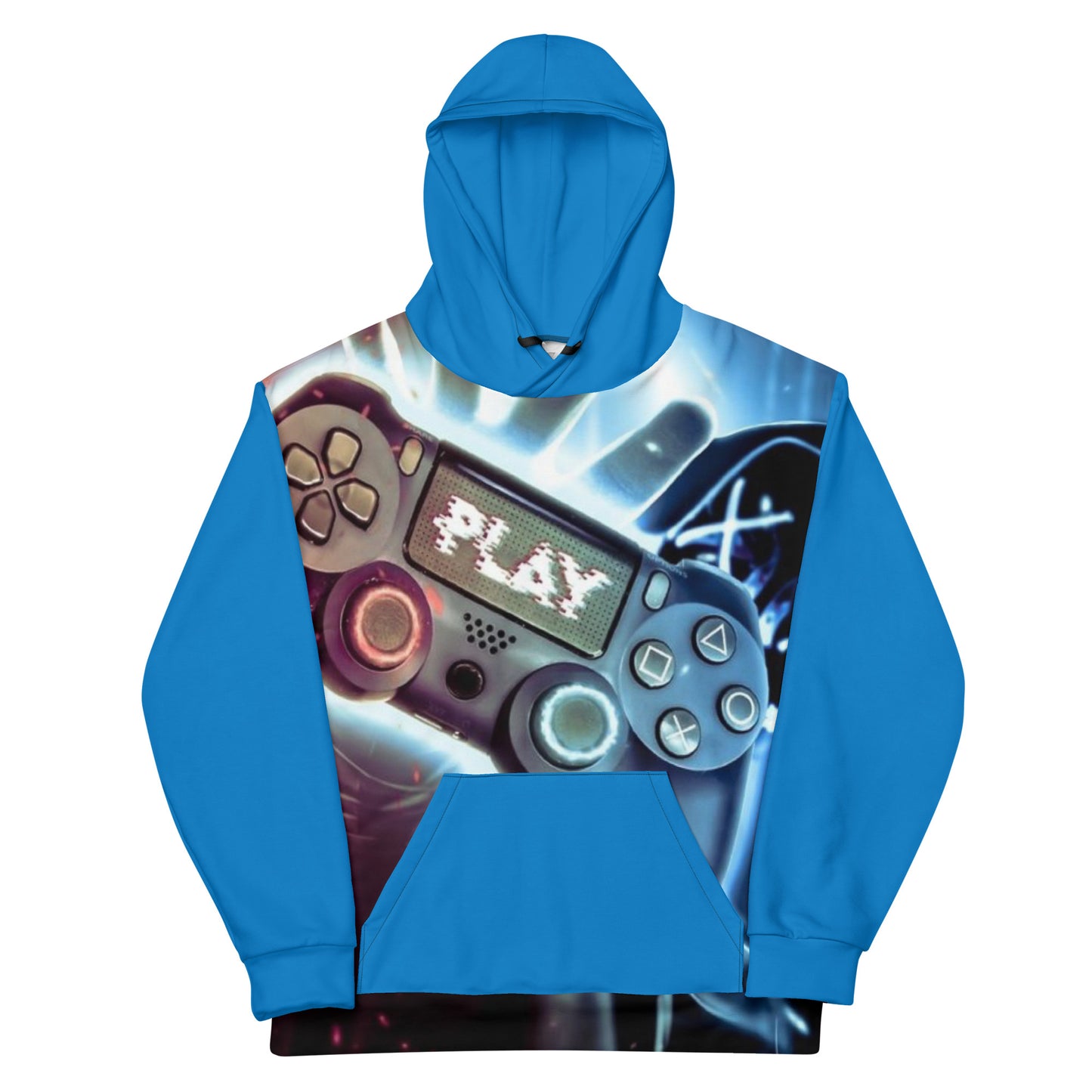 SUPA BLUE GAMER Unisex Hoodie