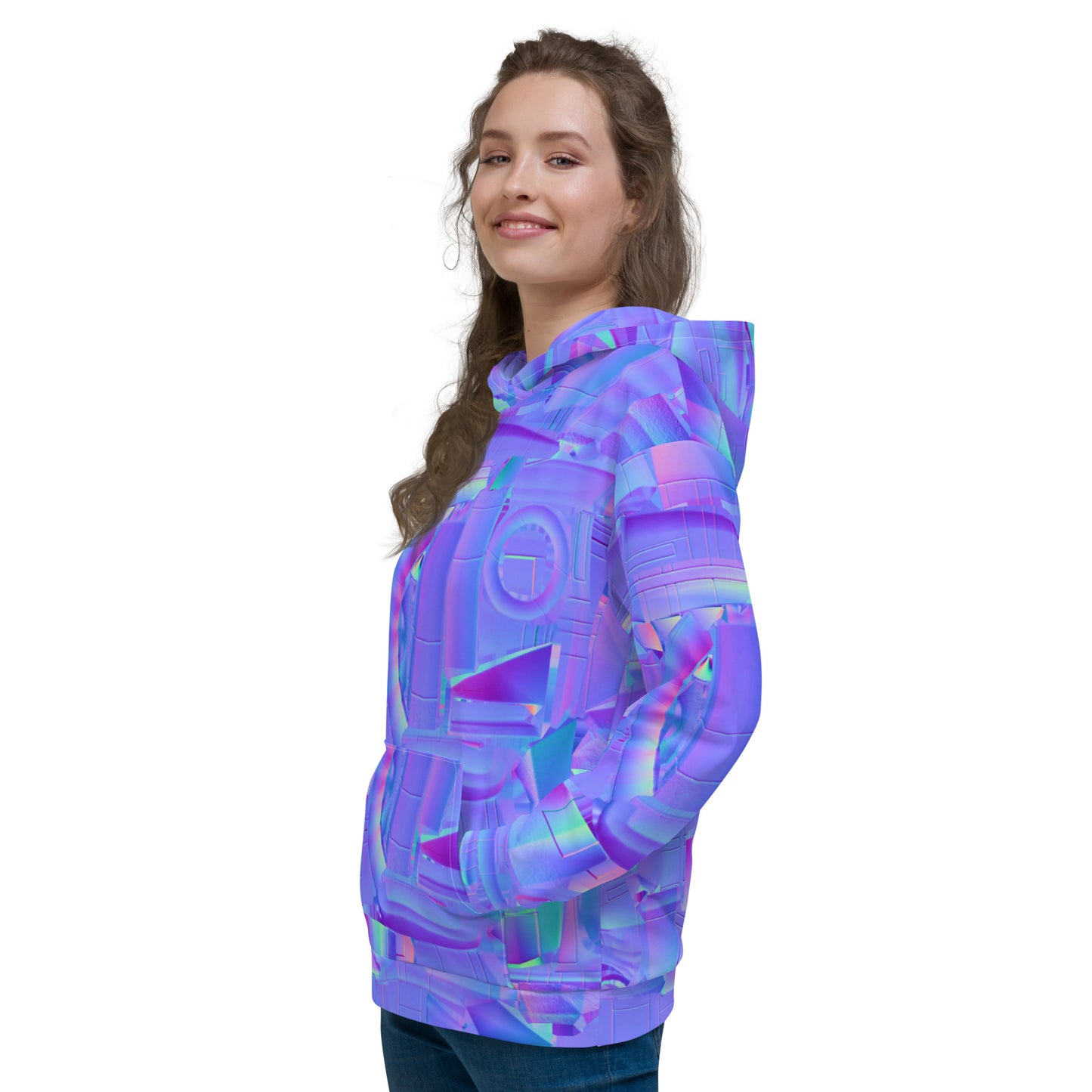 SuPER NEOn PURPLle Unisex Hoodie