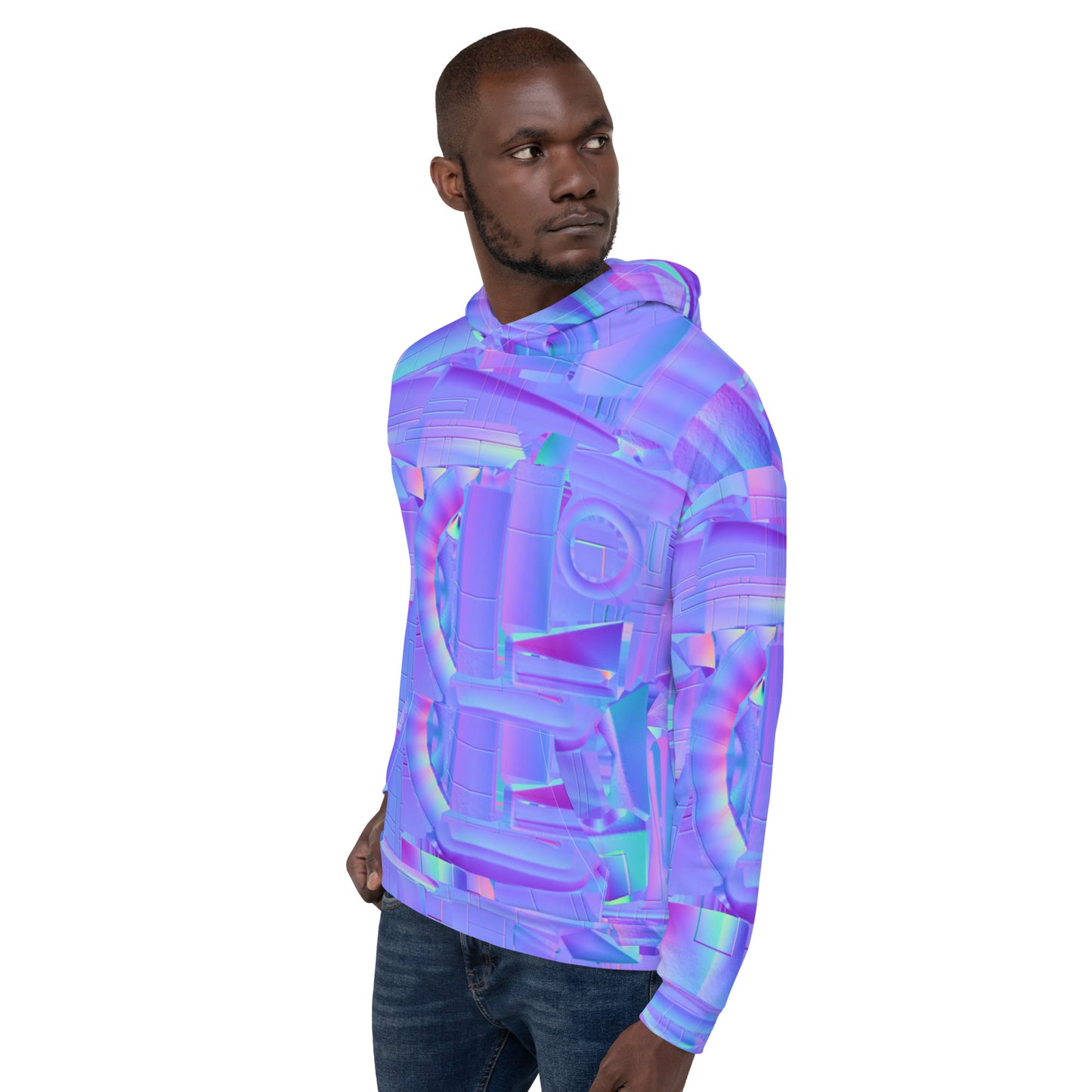 SuPER NEOn PURPLle Unisex Hoodie