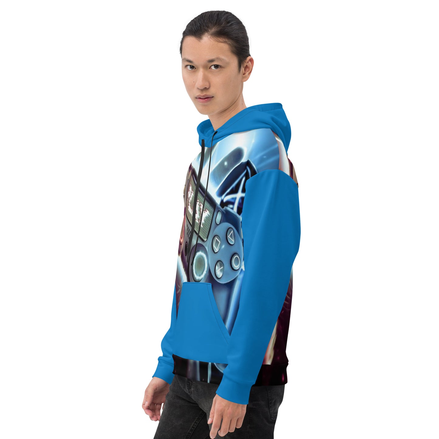 SUPA BLUE GAMER Unisex Hoodie