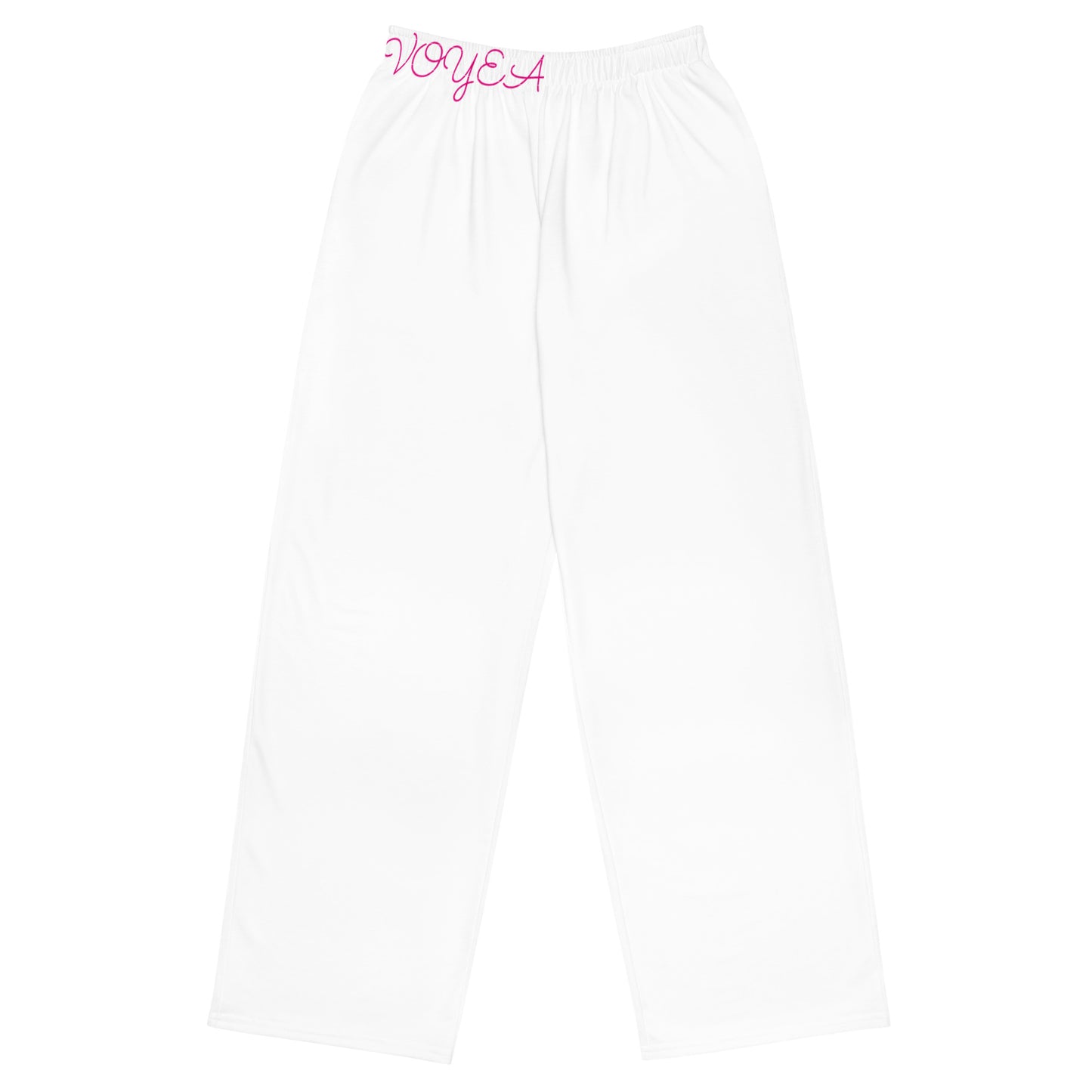 VOYEA All-over print unisex wide-leg pants