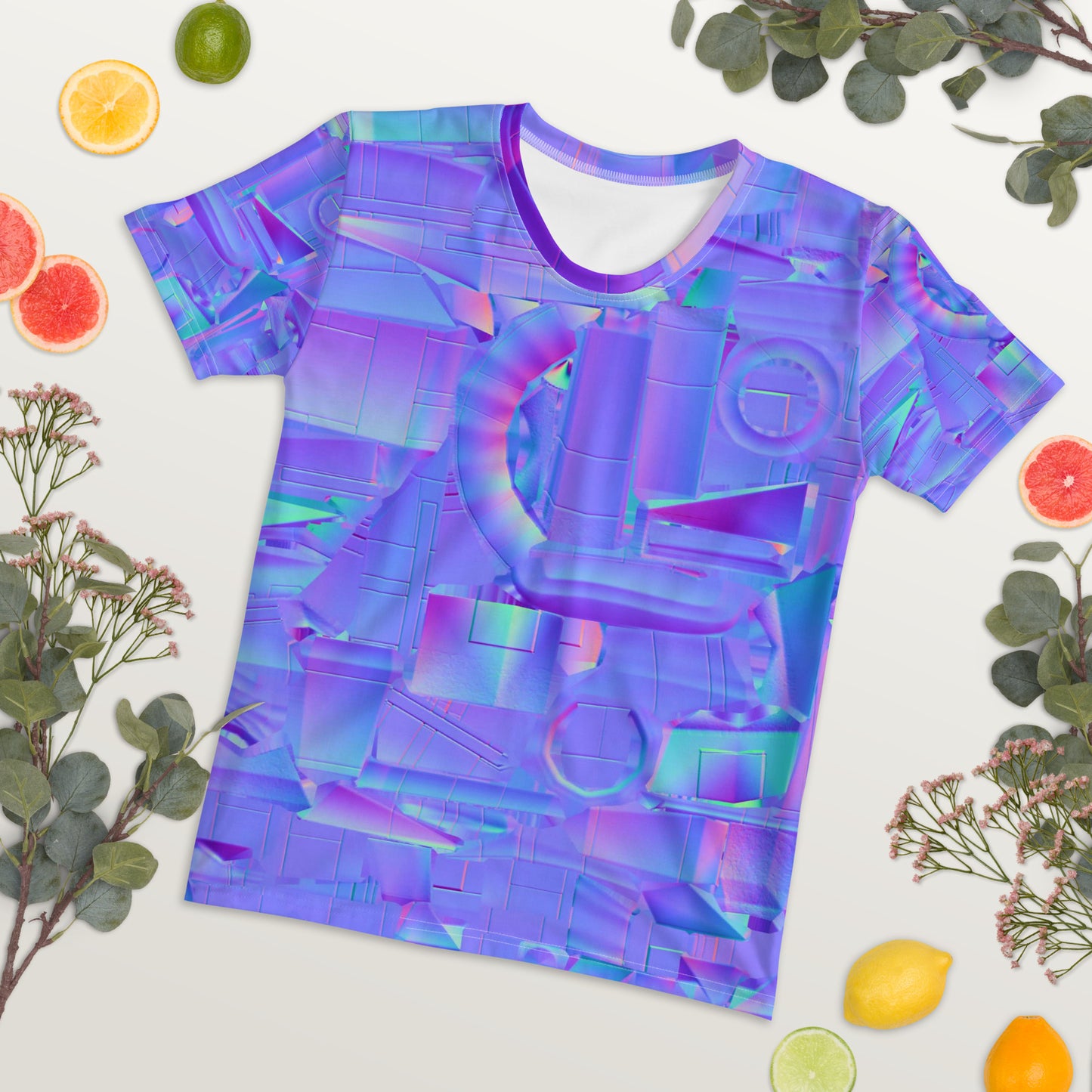 SuPeR NEOn puRPle Women's T-shirt