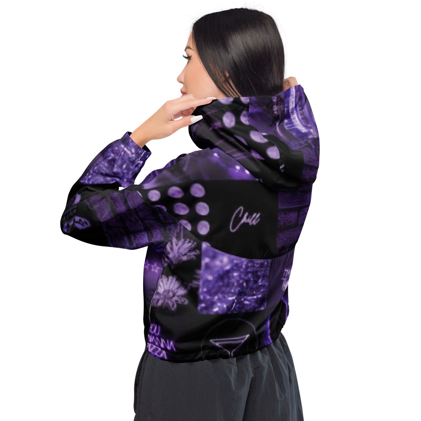 SUPA Women’s cropped windbreaker