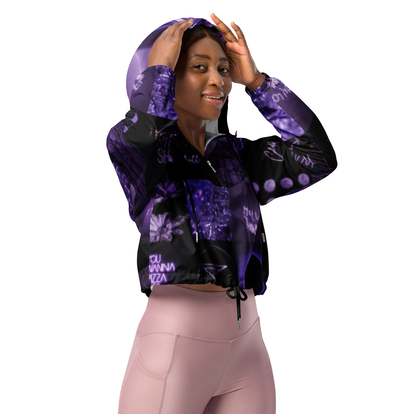 SUPA Women’s cropped windbreaker