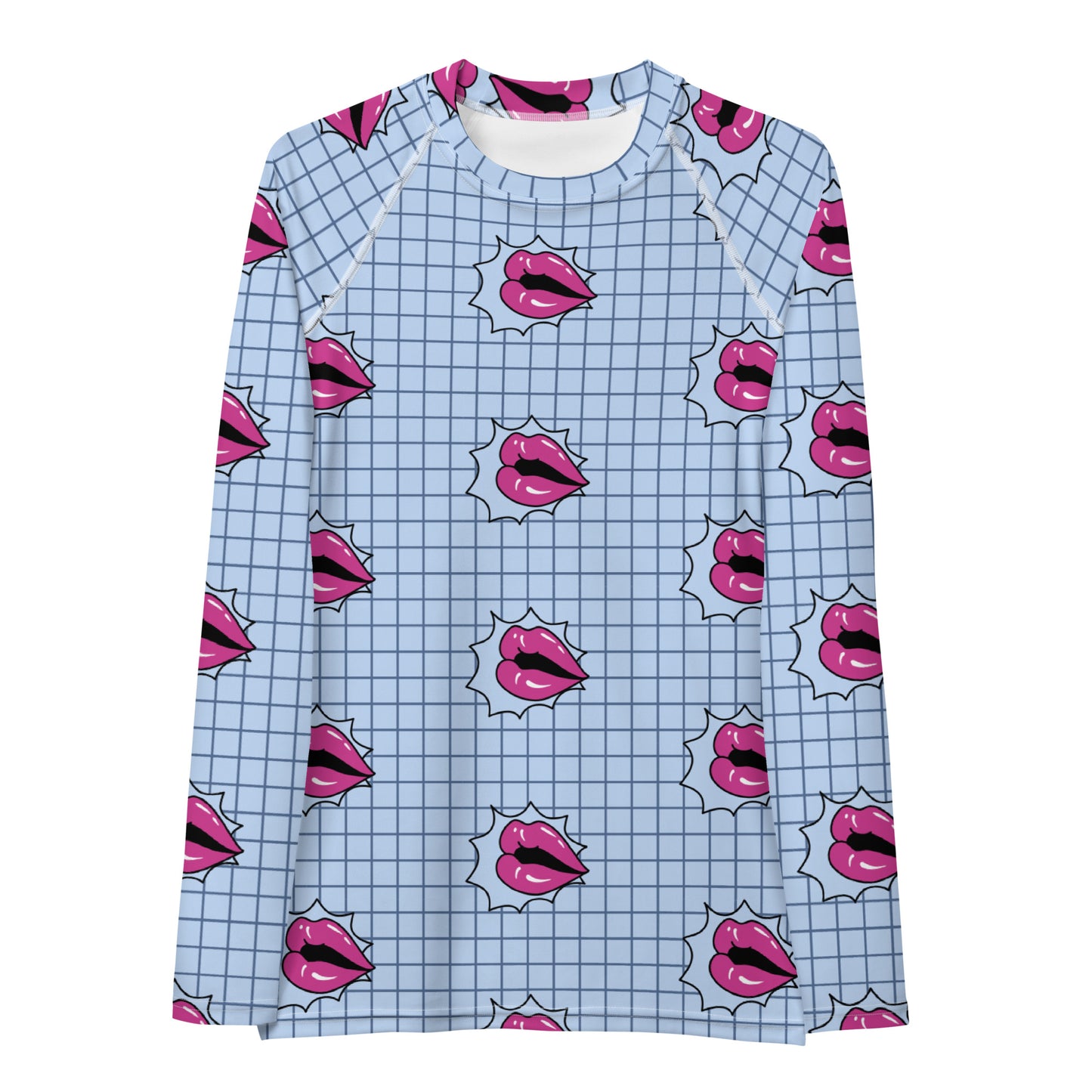 sup lips Women's Rash Guard