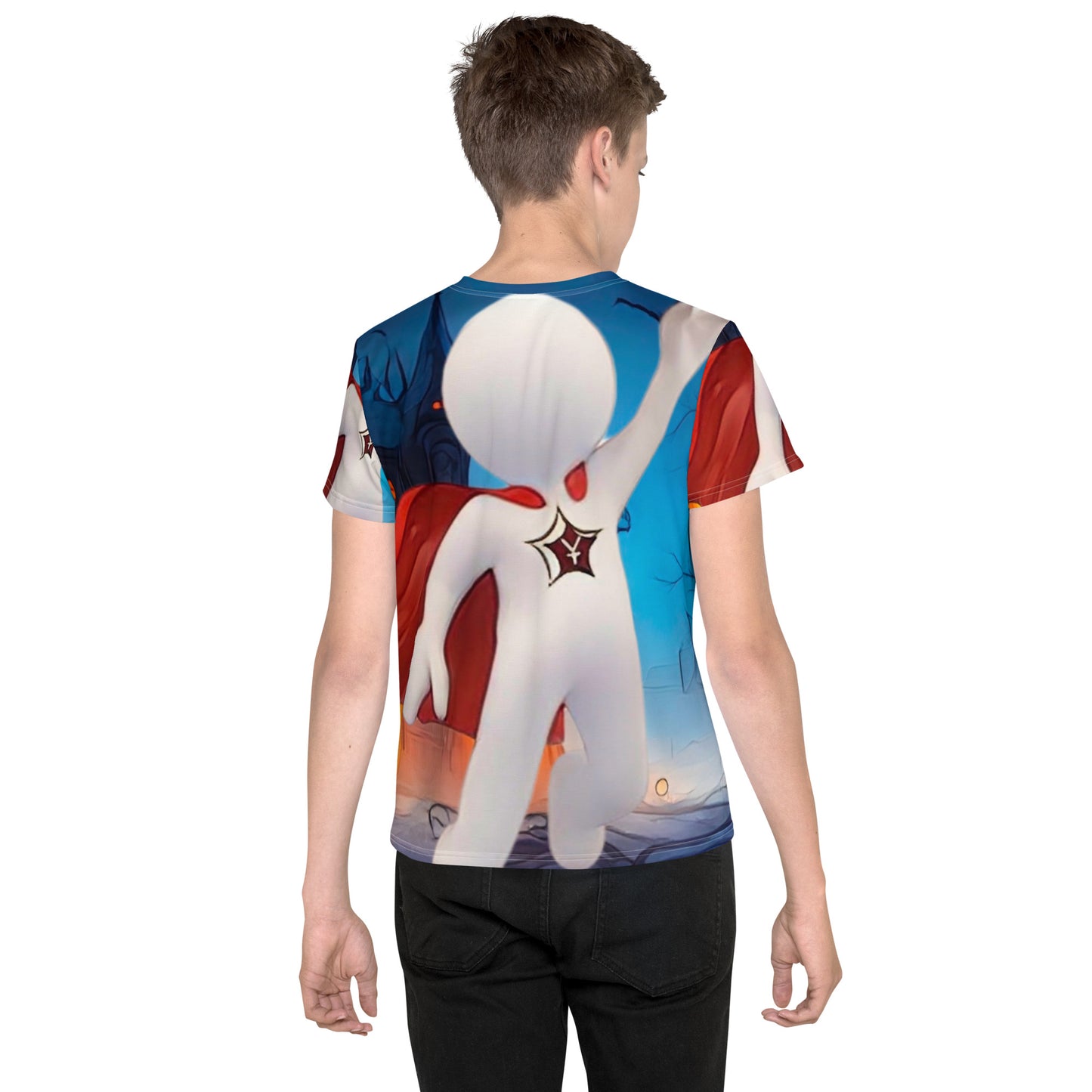 SuPeR Youth crew neck t-shirt