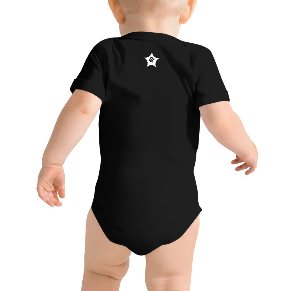 SuPeRKiDViCiouZ Baby short sleeve one piece