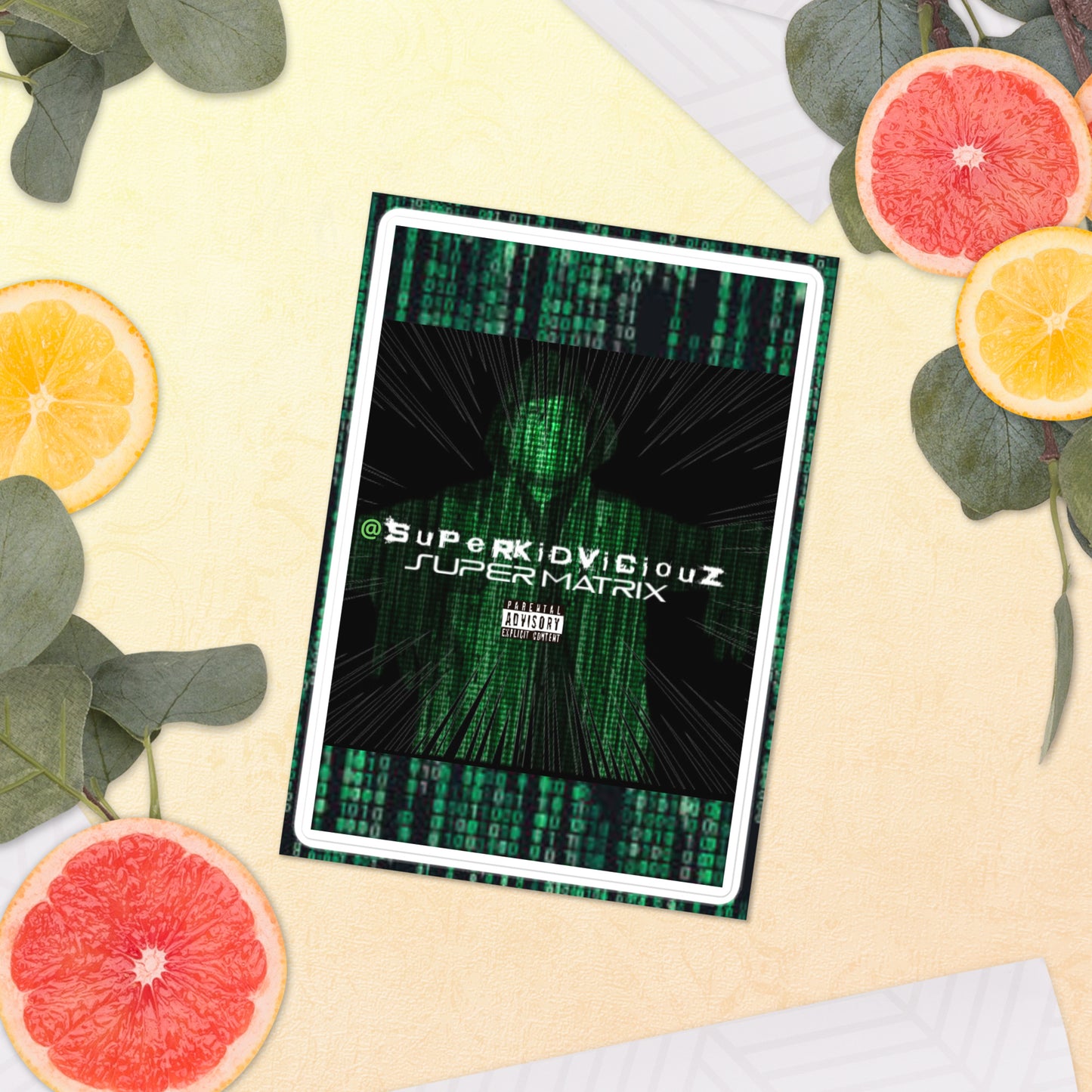 SUPER MATRIX Sticker sheet