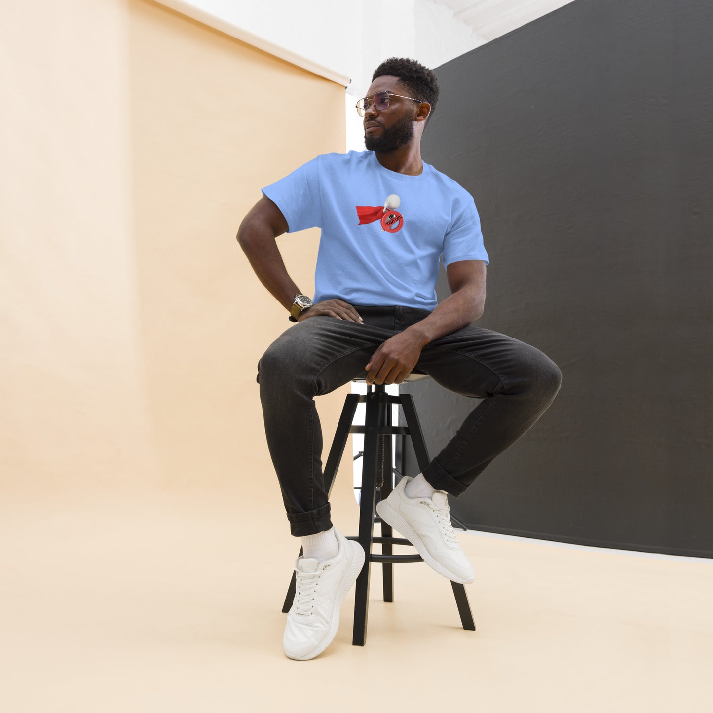 SuPeRKiDViCiouZ no copy cats Men's classic tee