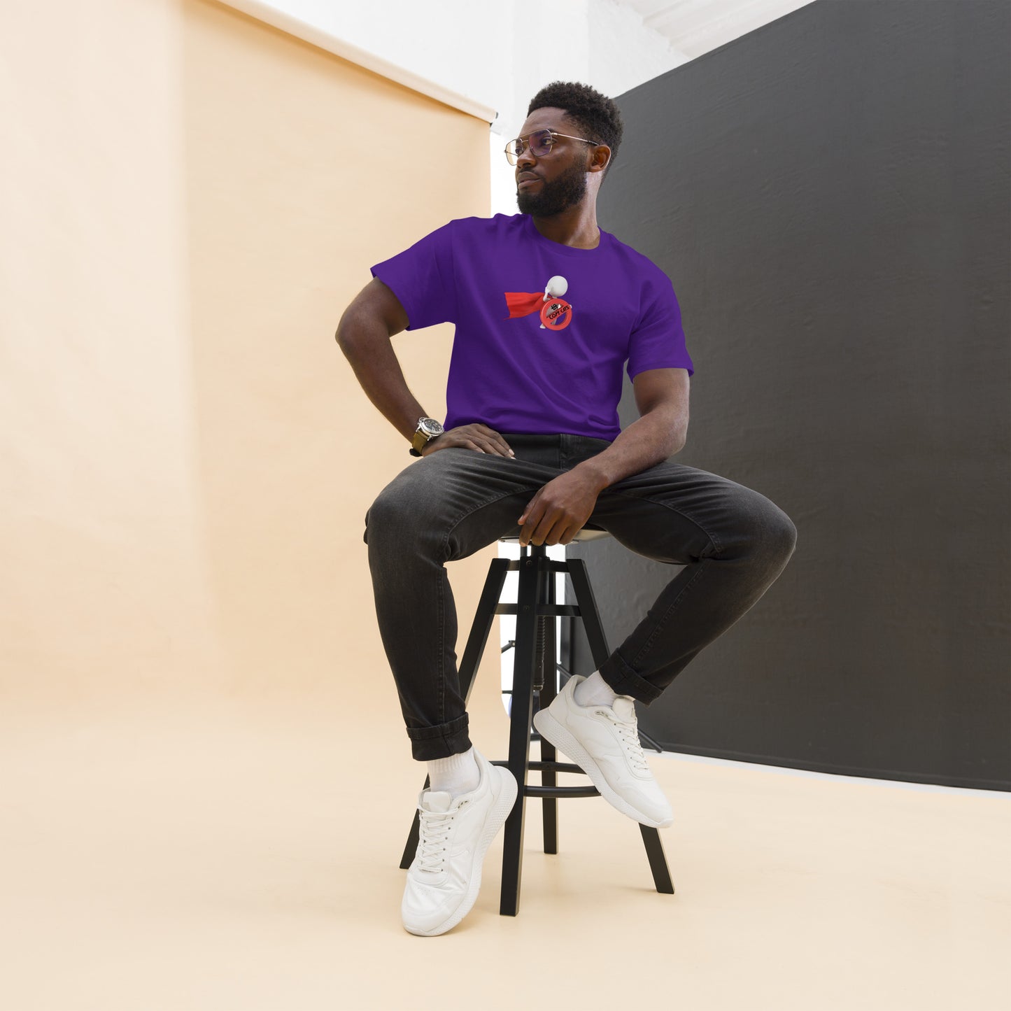 SuPeRKiDViCiouZ no copy cats Men's classic tee