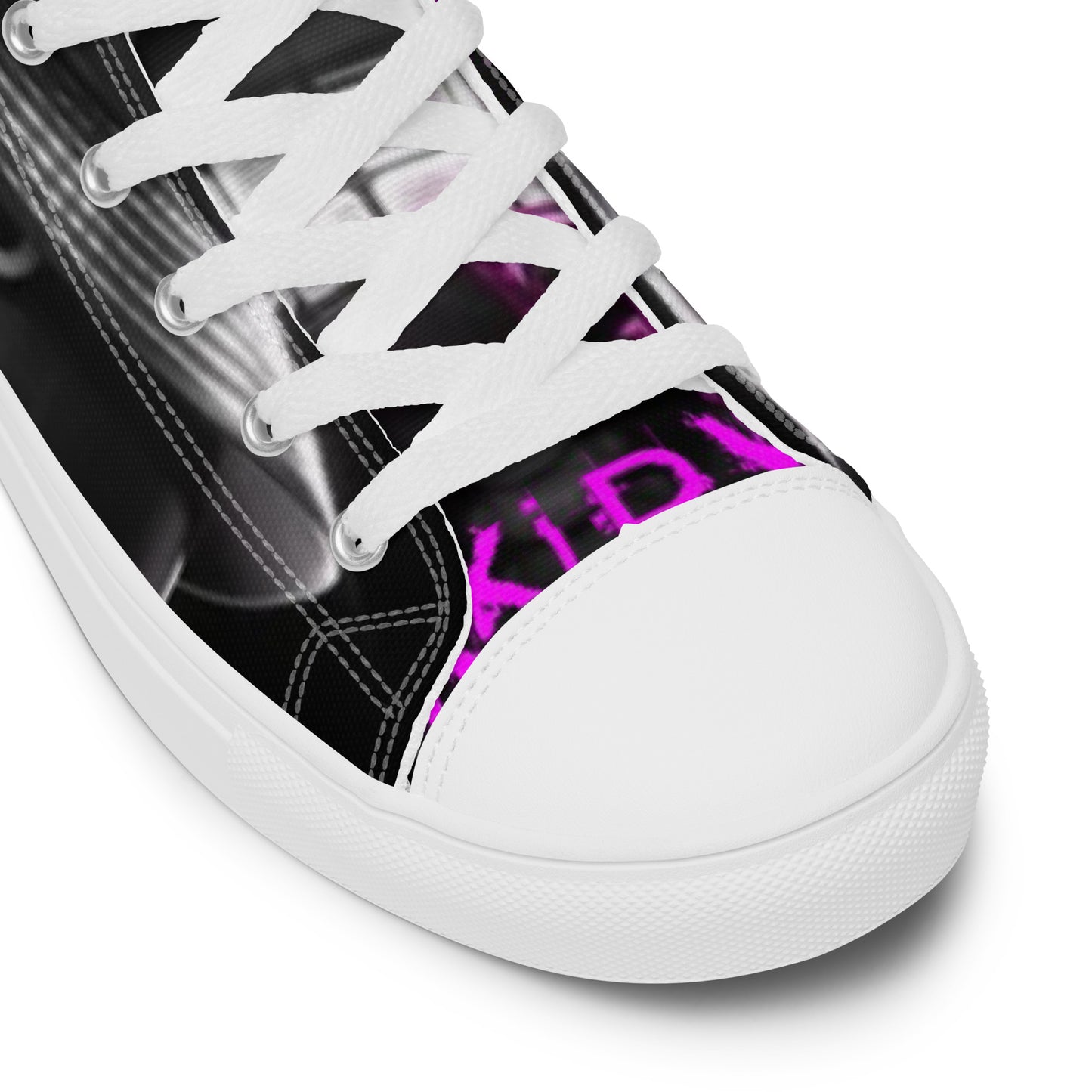Men’s high top canvas shoes