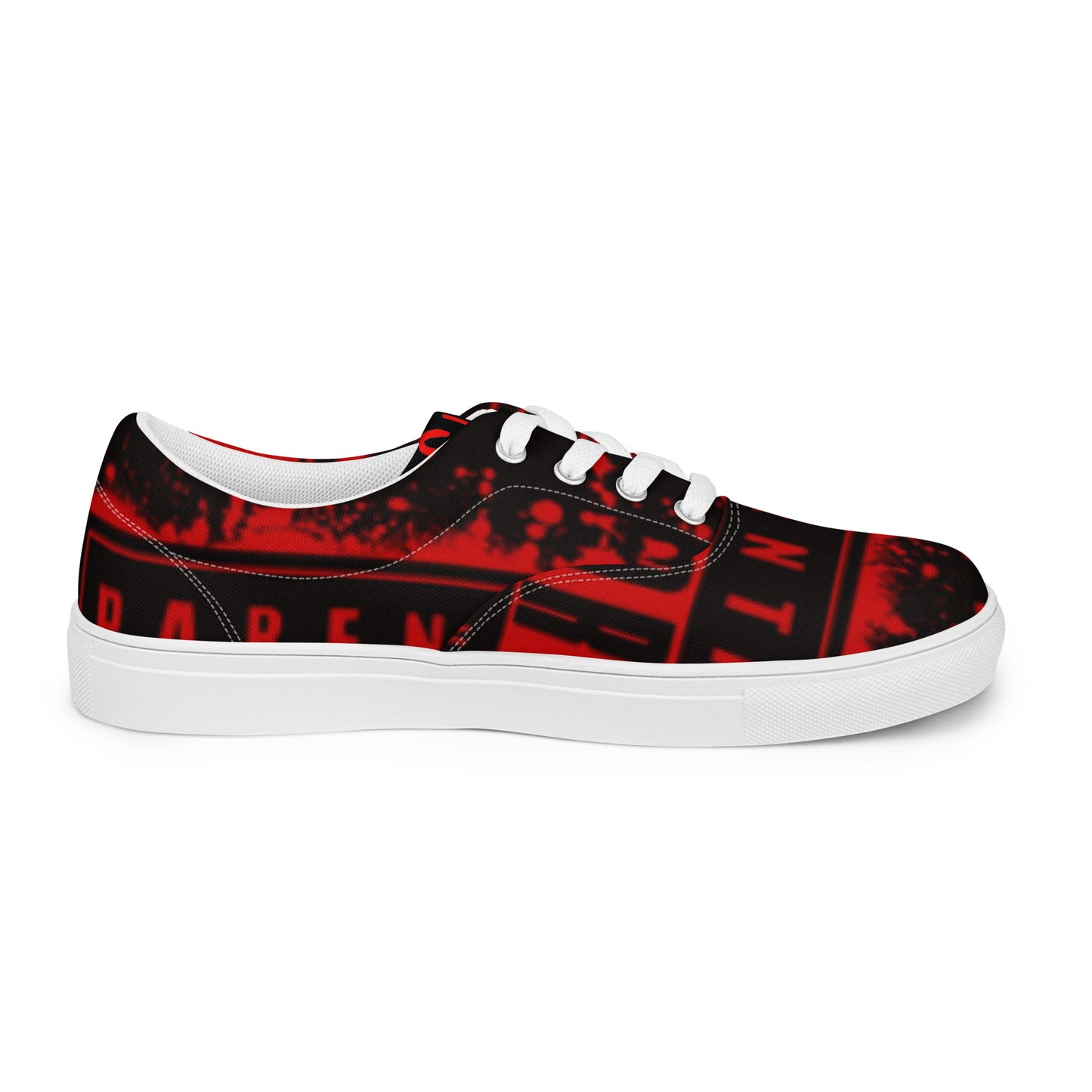 RED LYRIC Men’s lace-up canvas shoes