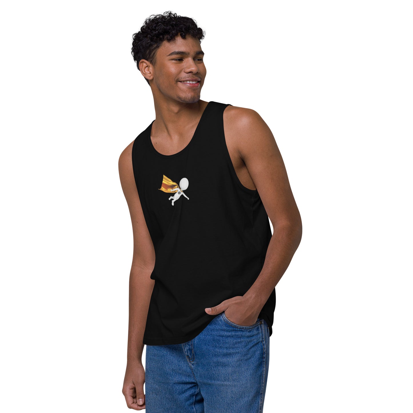 SuPeRKiDViCiouZ MEN'S premium tank top