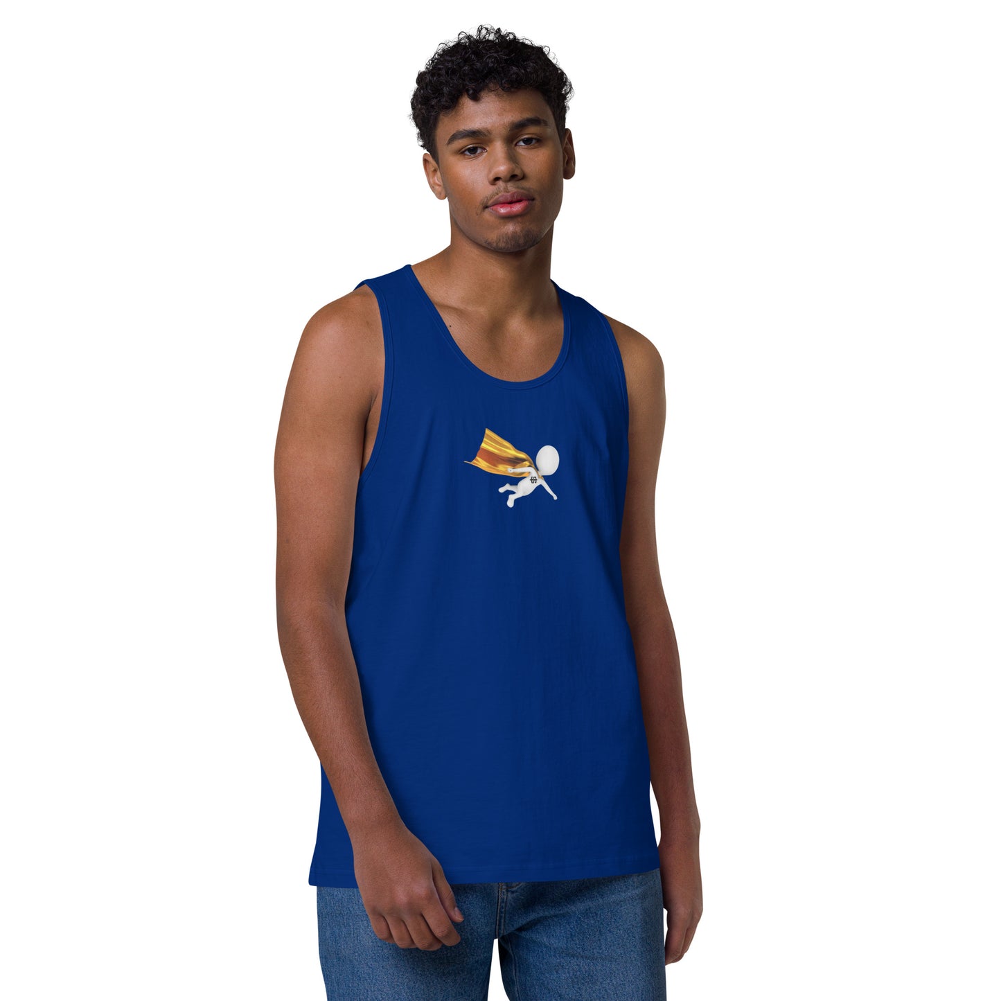 SuPeRKiDViCiouZ MEN'S premium tank top