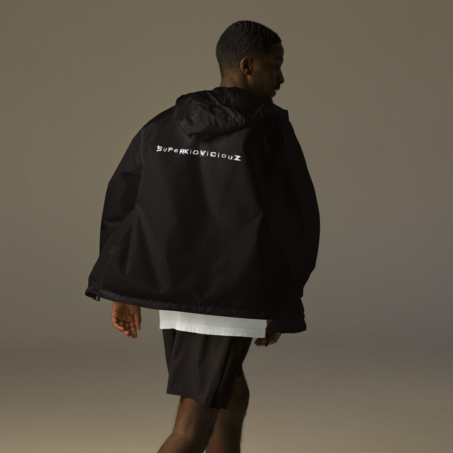 super Unisex lightweight zip up windbreaker