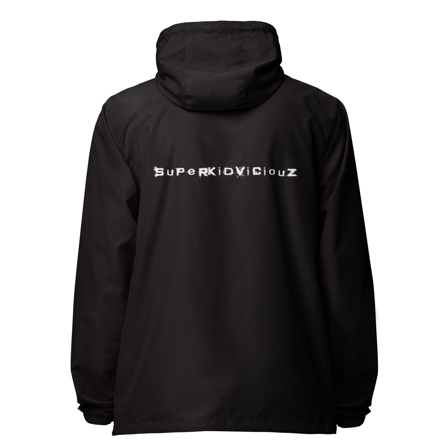 super Unisex lightweight zip up windbreaker