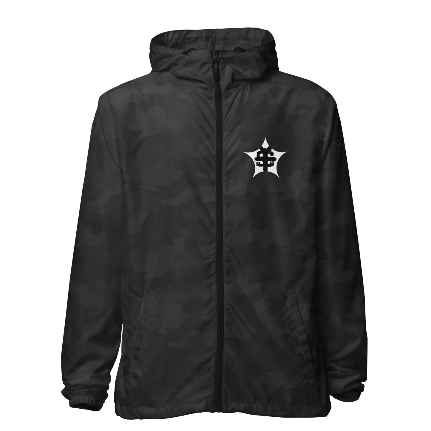 super Unisex lightweight zip up windbreaker