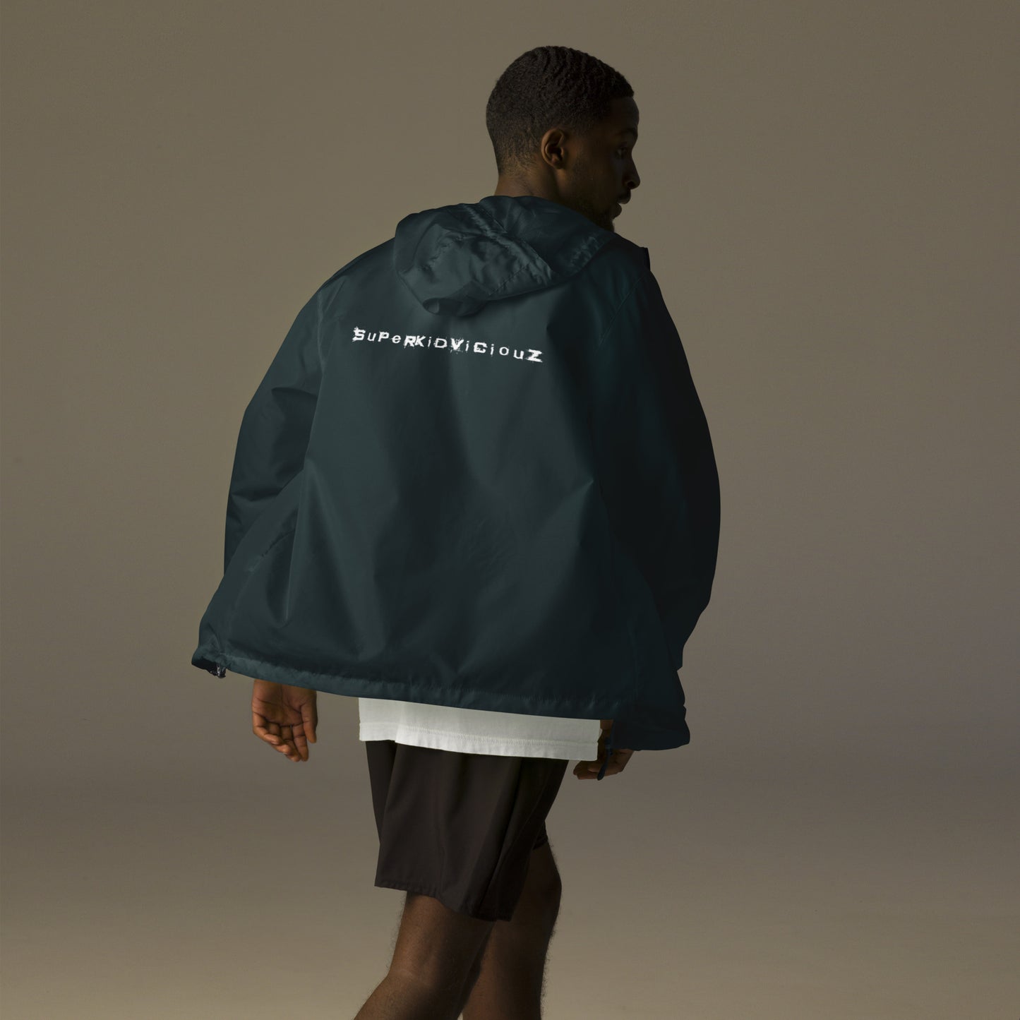 super Unisex lightweight zip up windbreaker